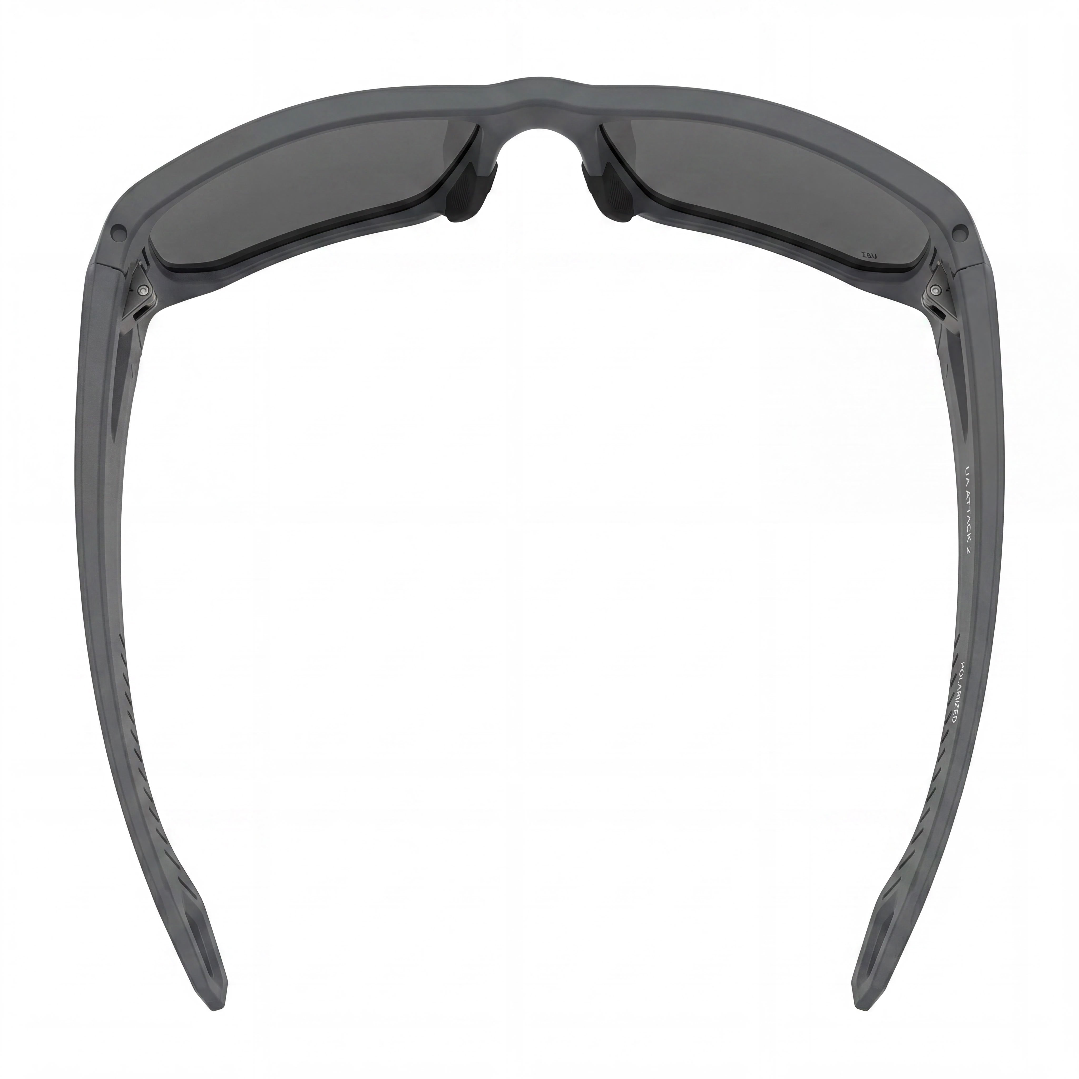 Under Armour Ua Attack 2 Unisex Polyamide Frame Matte Gray & Copper, Grey Oleophobic UV Protection 63mm, Photo 4