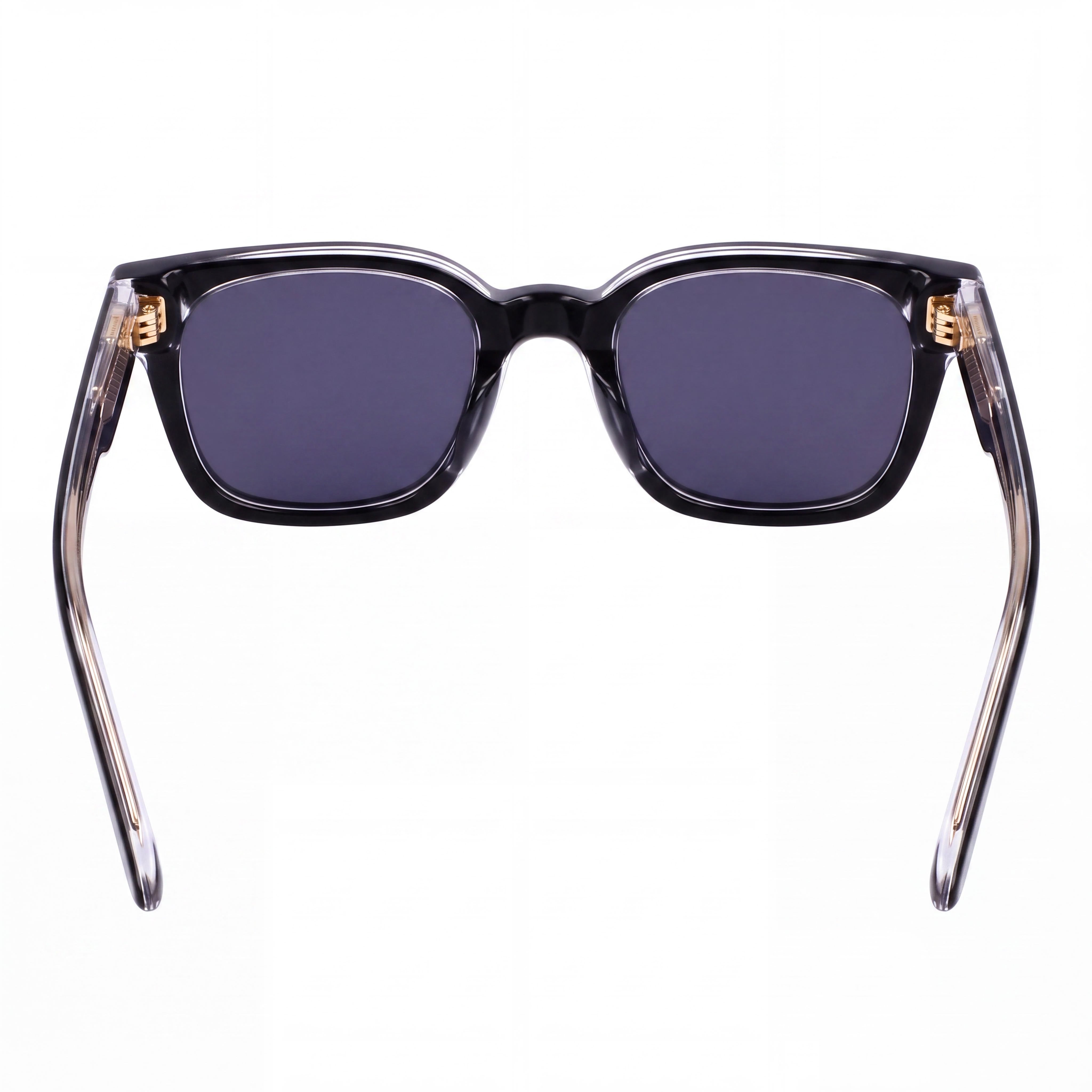Gafas de sol informales Nike para mujer, montura de acetato negro y gris, lentes UV 400 gris sólido, talla 52-20-140, Photo 4