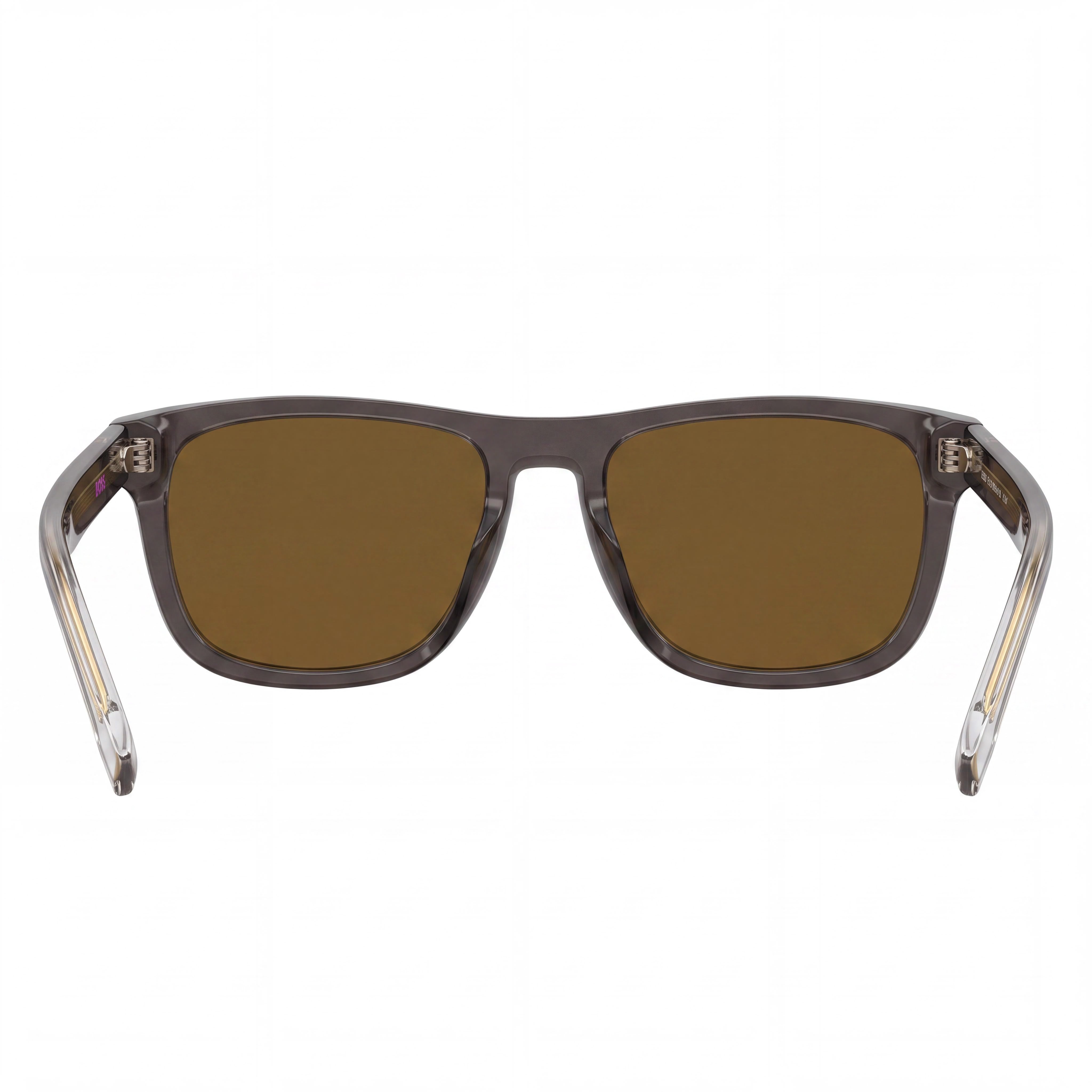 Hugo Boss Boss 1626/S Men's ECO ACETATE Grey Frame Brown Lenses Non-Polarized UV 400 Sunglasses 55mm, Photo 4