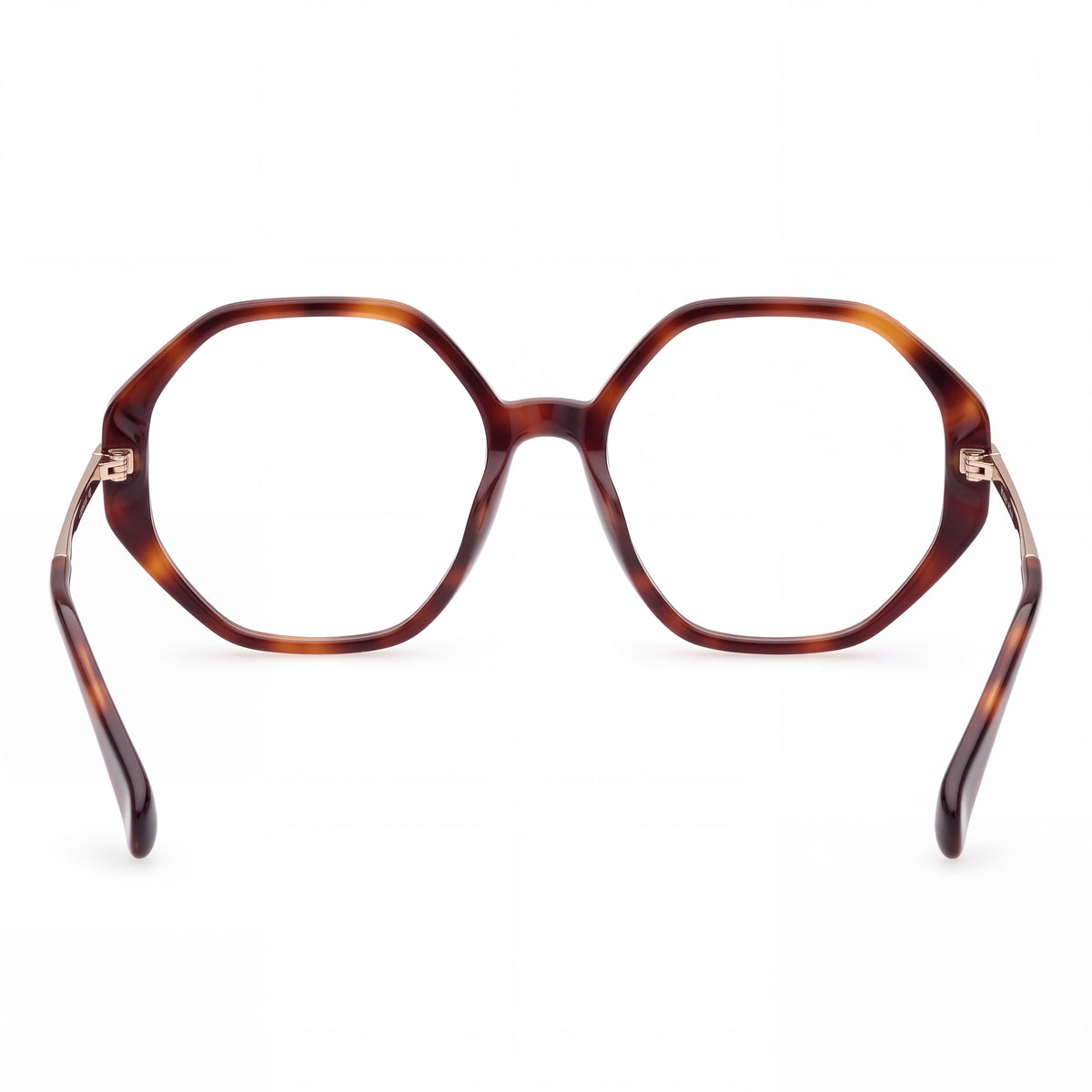 MaxMara MM5005 Women's Dark Havana Acetate Eyeglasses 54-18-145mm, Photo 4