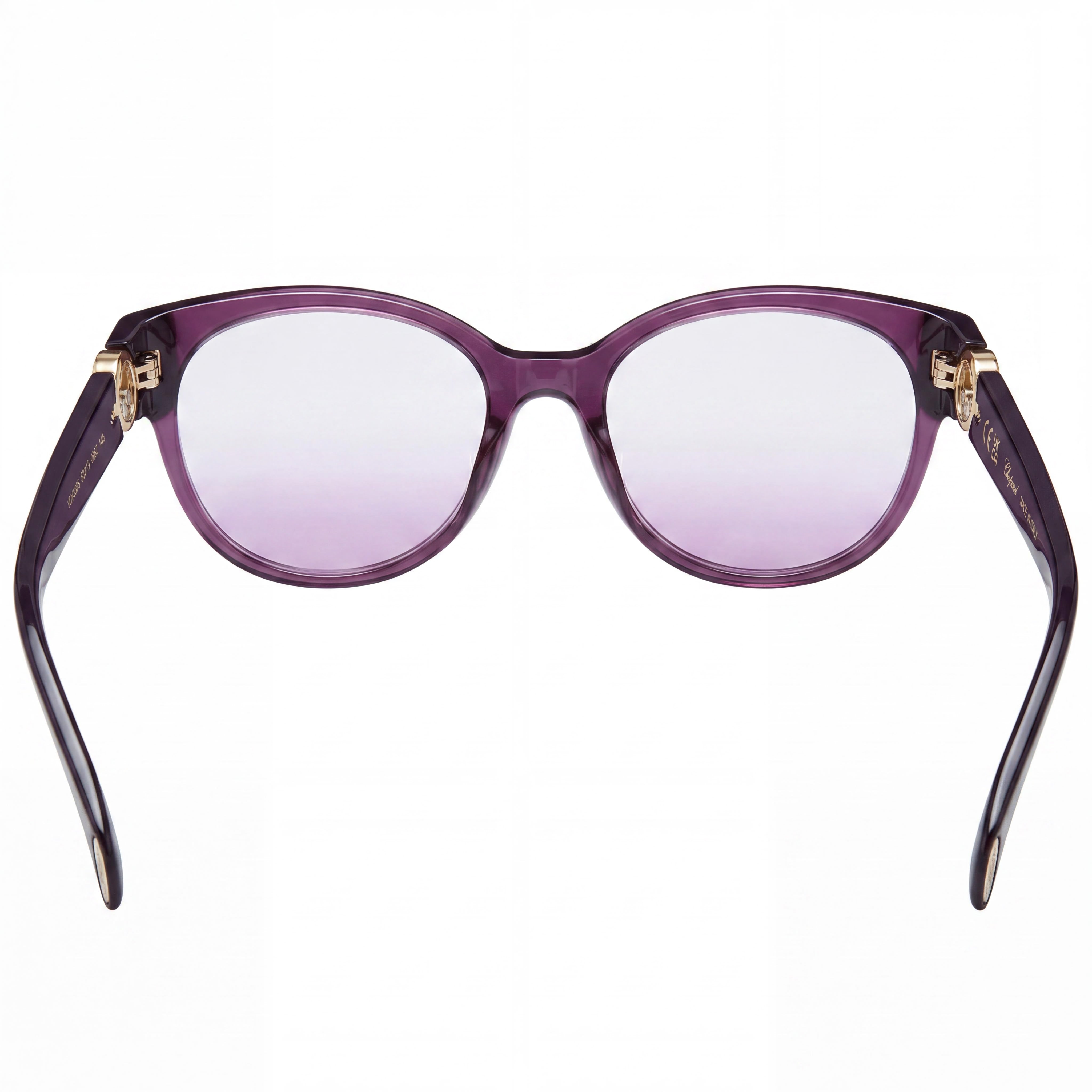 Chopard Modern Women's Transparent Violet Cellulose Acetate Eyeglasses (Lens 53mm, Bridge 19mm, Temple 145mm), Photo 4