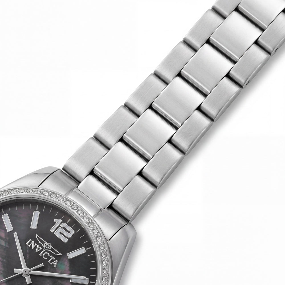 Invicta Specialty 50134 Reloj de Pulsera de Cuarzo de Acero Inoxidable de 38 mm para Mujer con Esfera de Nácar