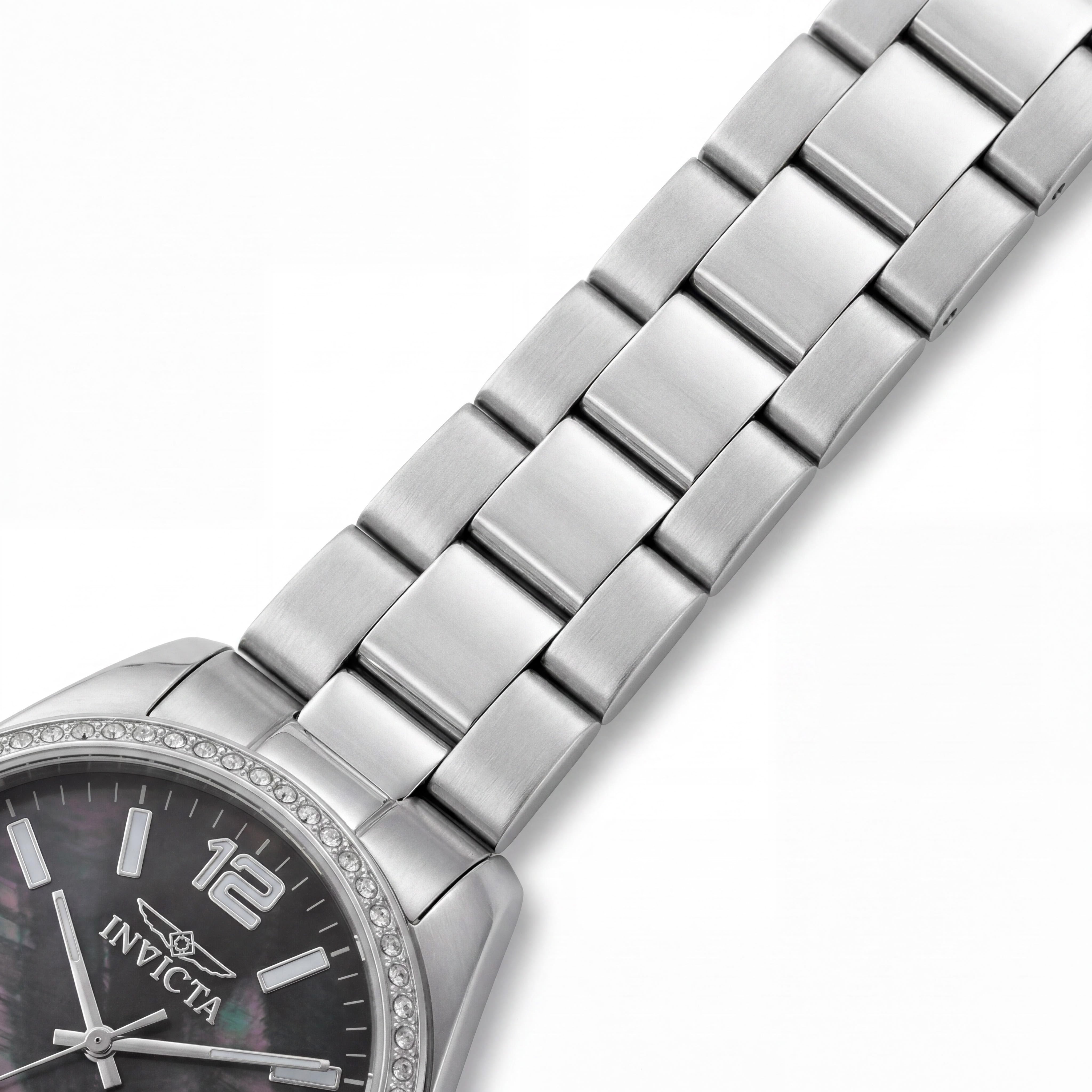 Invicta Specialty 50134 Women's 38mm Stainless Steel Quartz Mother Of Pearl Dial Bracelet Watch, Photo 3