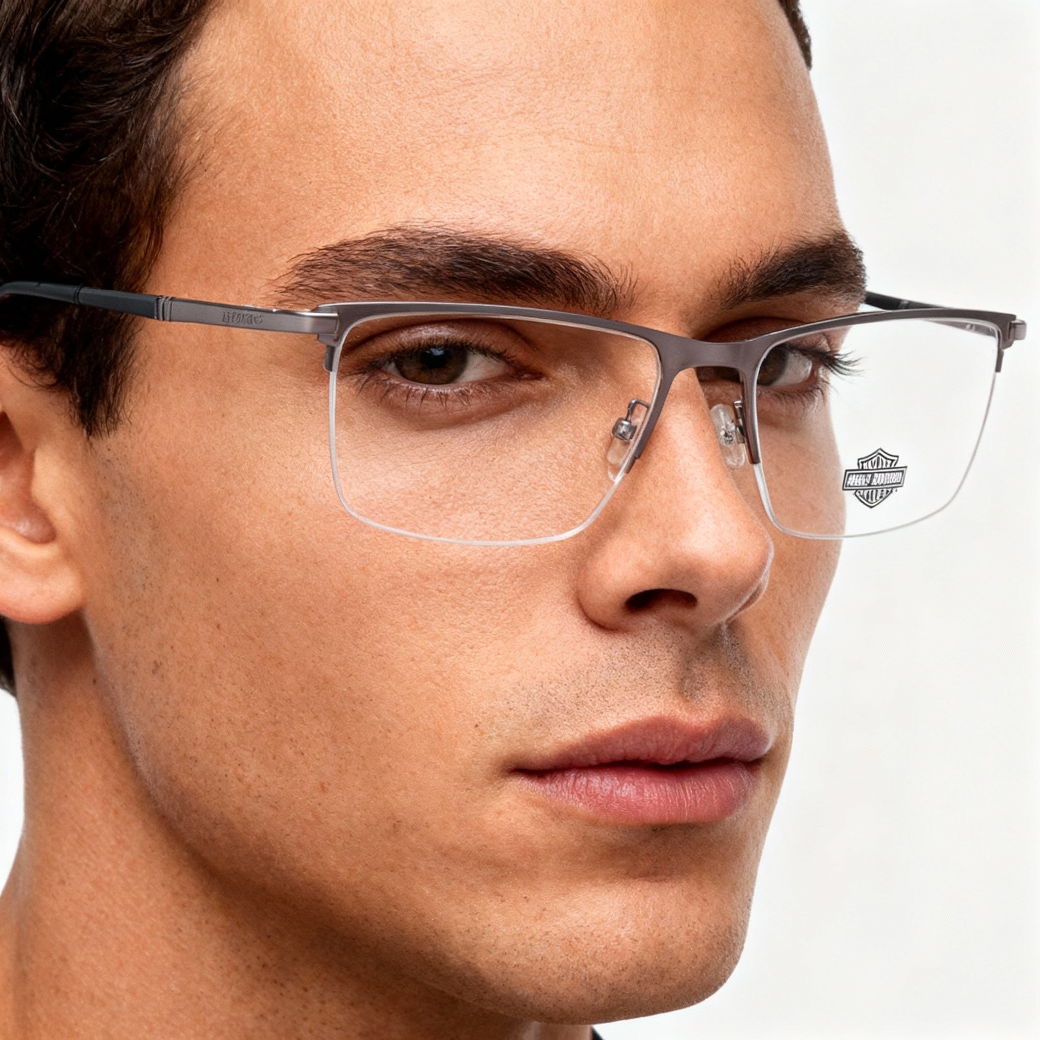 Harley-Davidson Hd0979x Unisex Matte Gunmetal Metal Full-Rim Polarized Polycarbonate Sunglasses 59mm, Photo 5