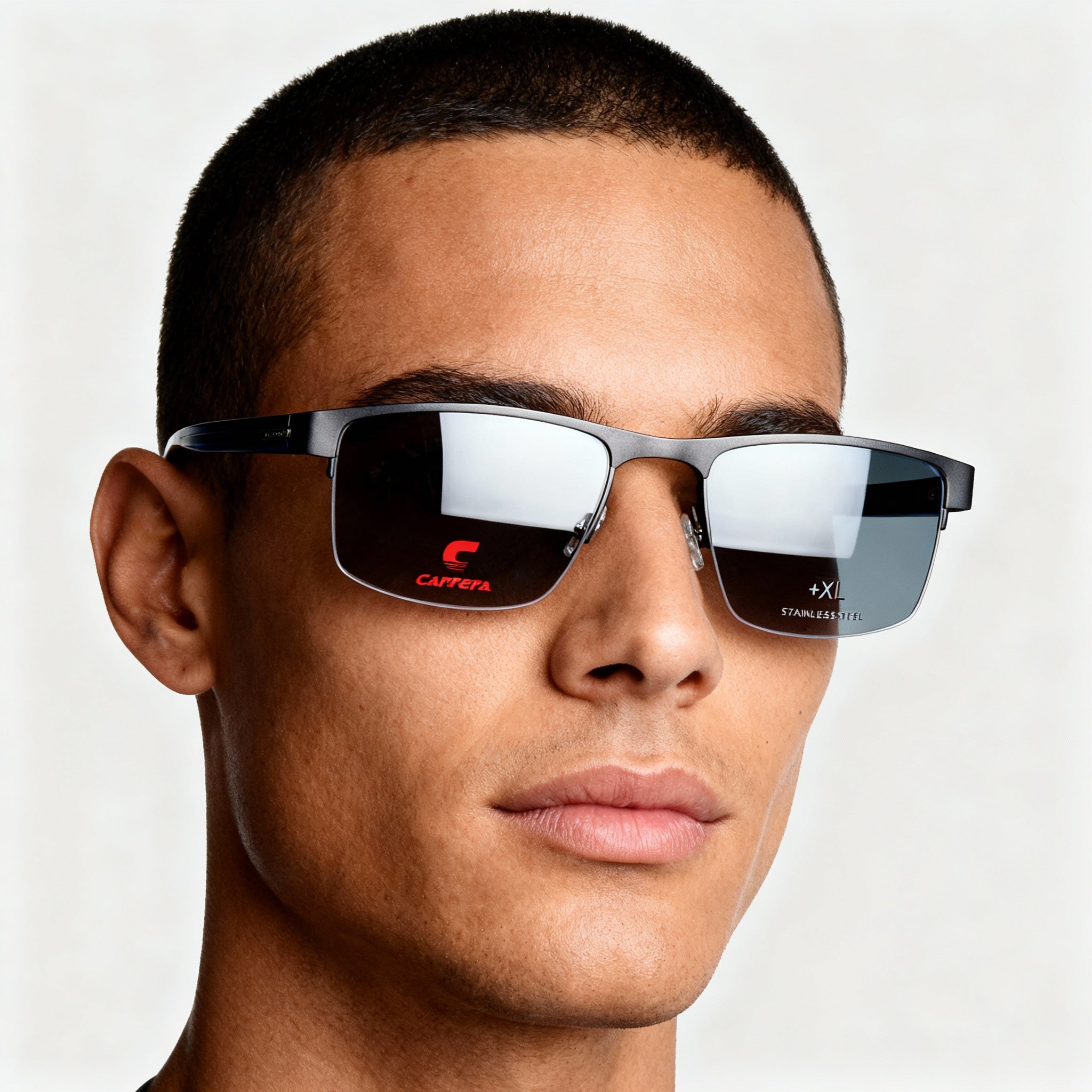 Carrera Carrera 8888 Modern Unisex Dark Ruth Alloy Steel UV Protected Non-Polarized Sunglasses 55mm, Photo 4