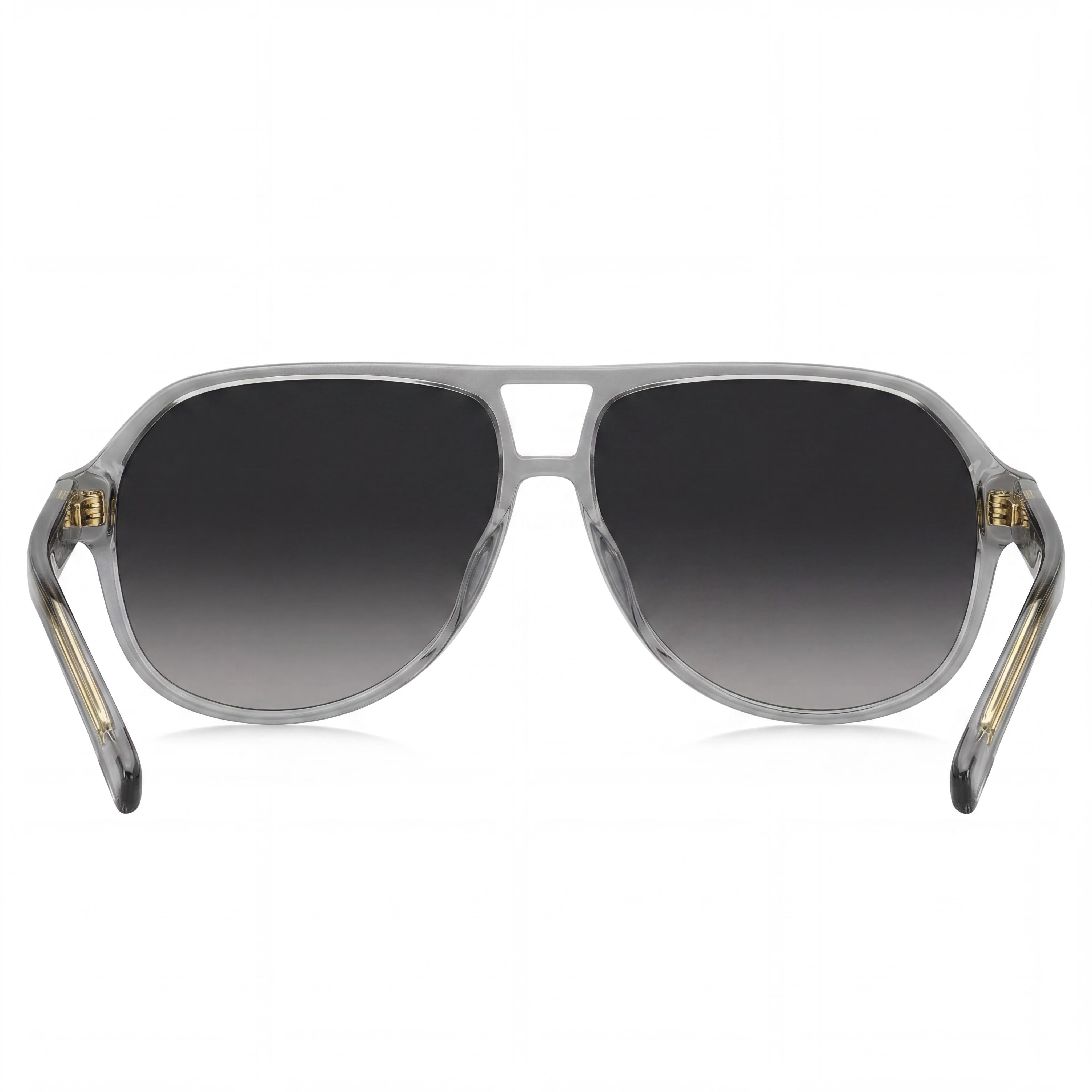 Hugo Boss BOSS 1507/S Women's Rectangular Eco Acetate Dark Grey Gradient Sunglasses 59-12-145, Photo 4