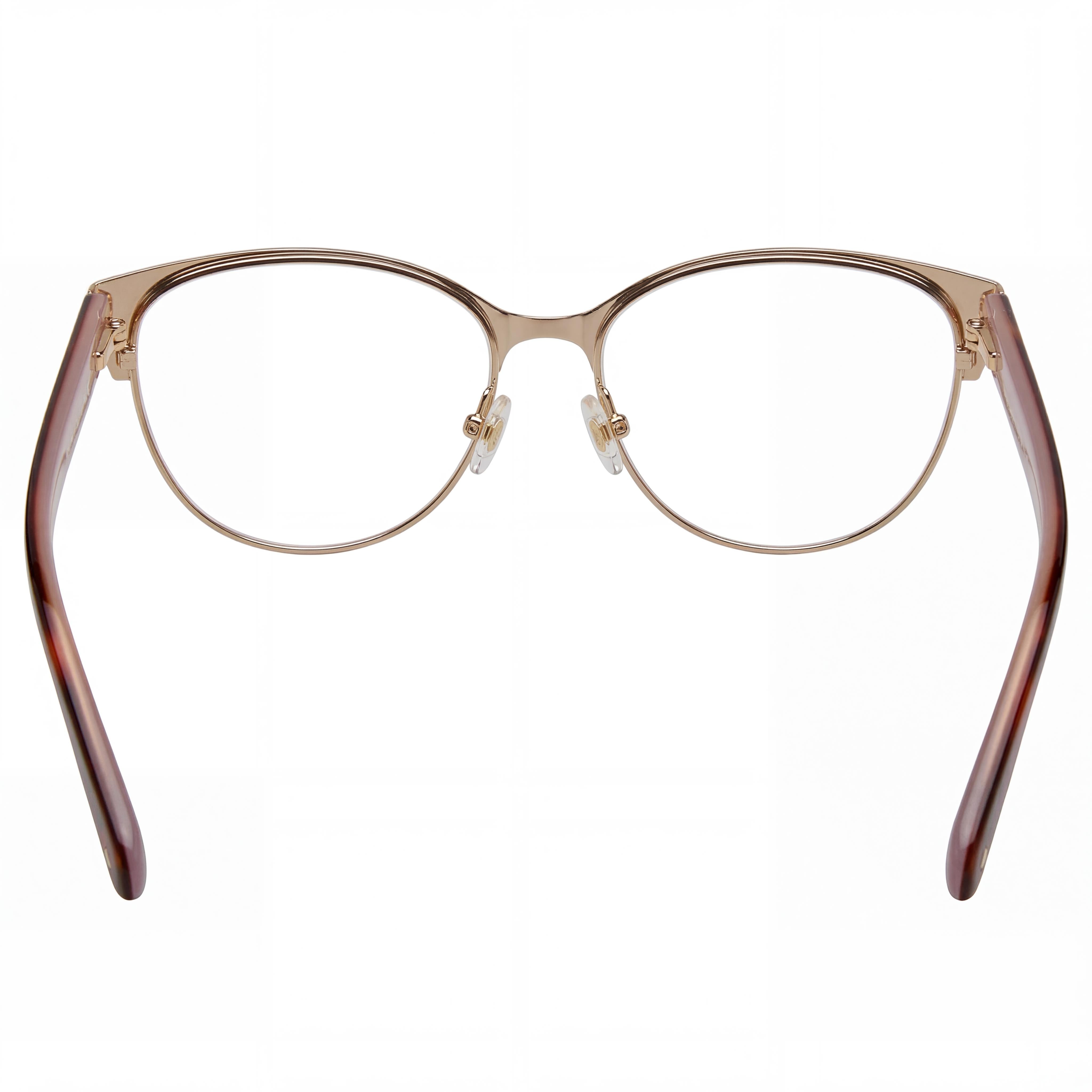 kate spade new york Emelyn Gafas Ópticas de Acero Inoxidable Marrón para Mujer con Lentes de Policarbonato 52mm, Photo 3