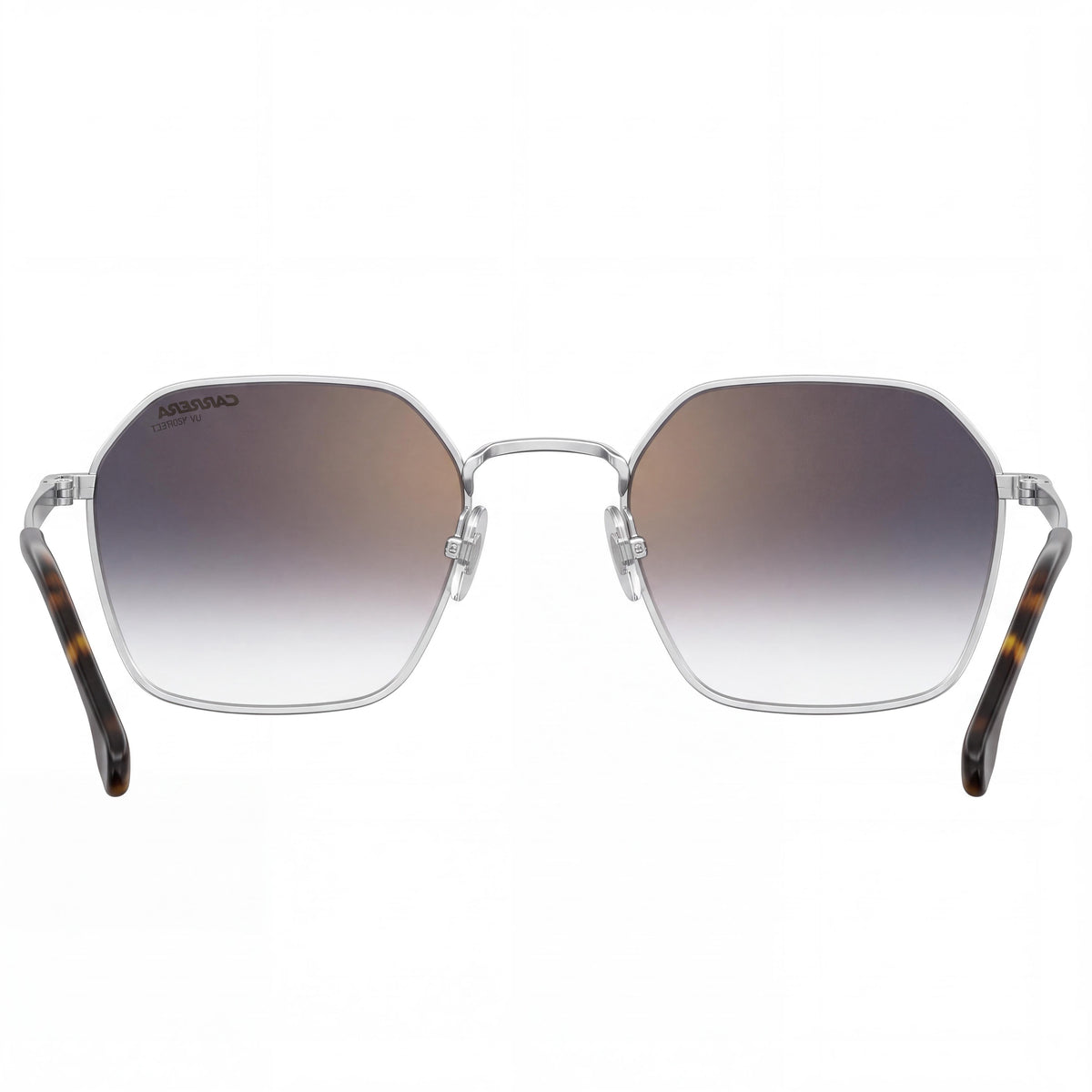 Gafas de sol Carrera Casual para hombre de acero inoxidable, color gris paladio con espejo dorado, no polarizadas, 53 mm, Photo 2