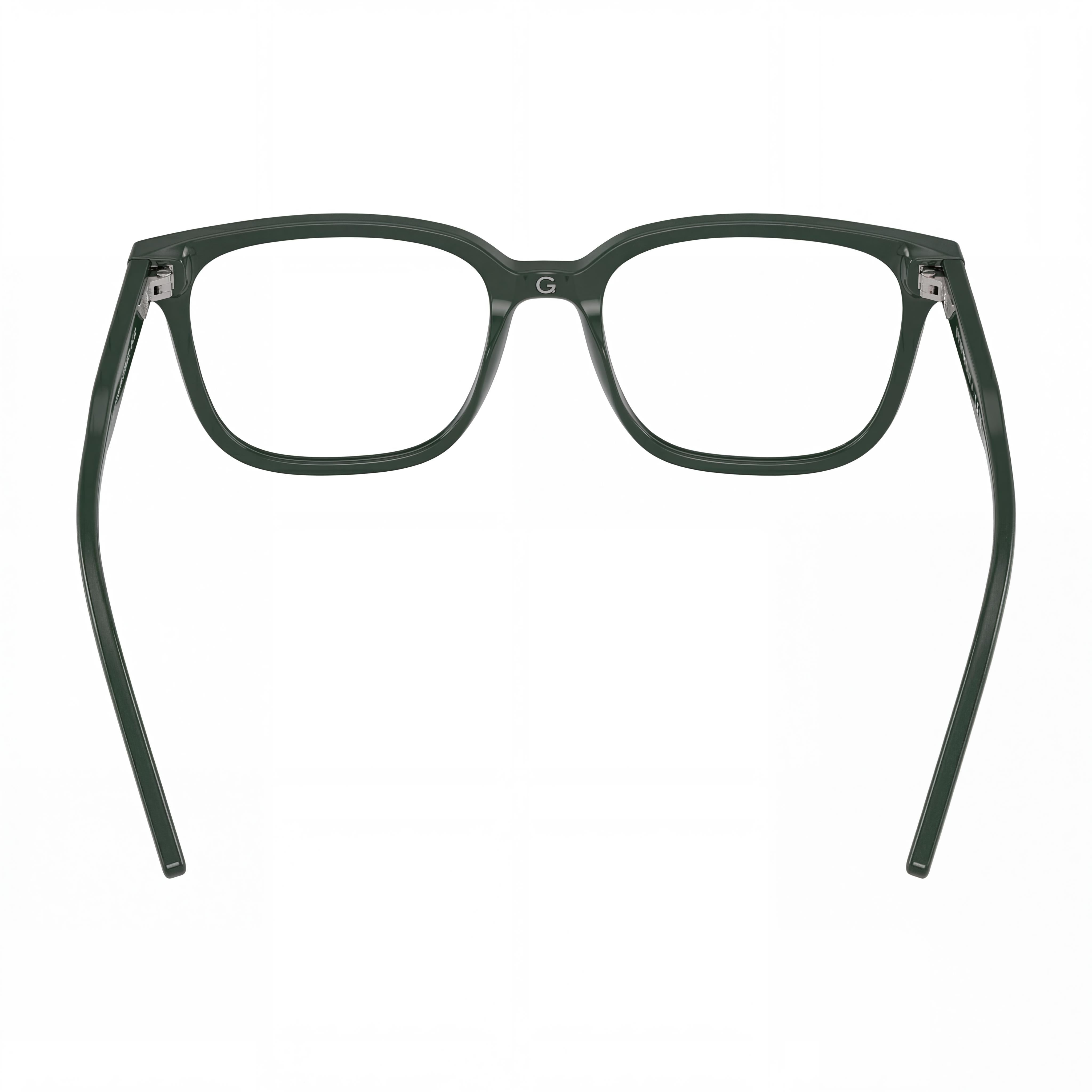 Emporio Armani Ea3258 Men's Square Shiny Green Plastic Frame Prescription Ready Eyeglasses 54mm, Photo 3