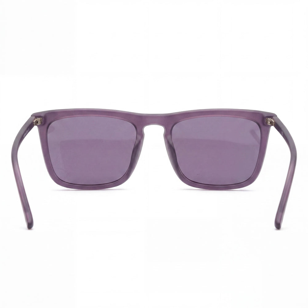 Gafas de sol DKNY Dk505s para mujer, montura cuadrada de plástico morada, lentes moradas, protección UV, 53 mm