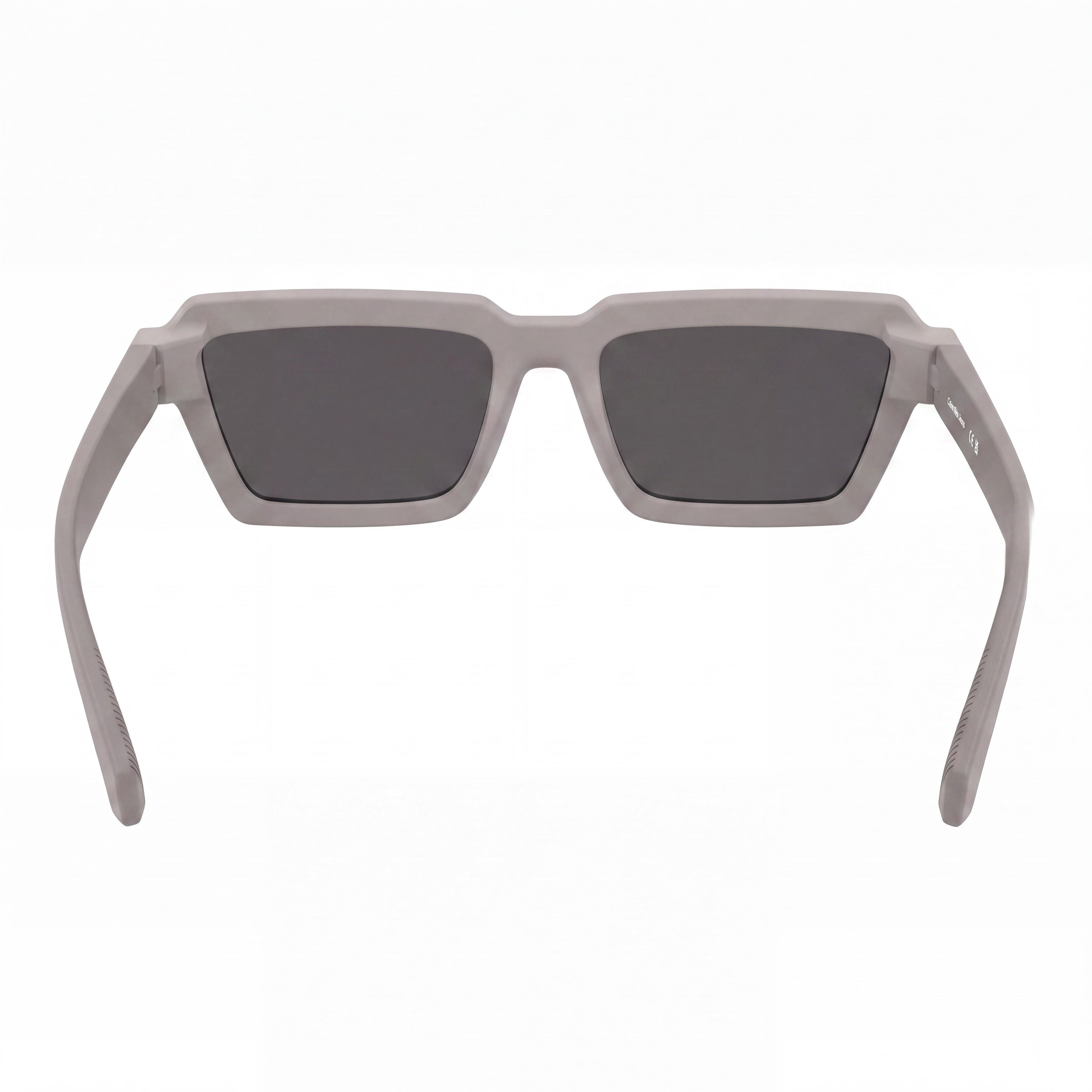 Calvin Klein Ckj25622s Women's Matte Taupe Plastic Frame Solid Grey TRITAN RENEW UV Protection Sunglasses 53-17-145, Photo 4