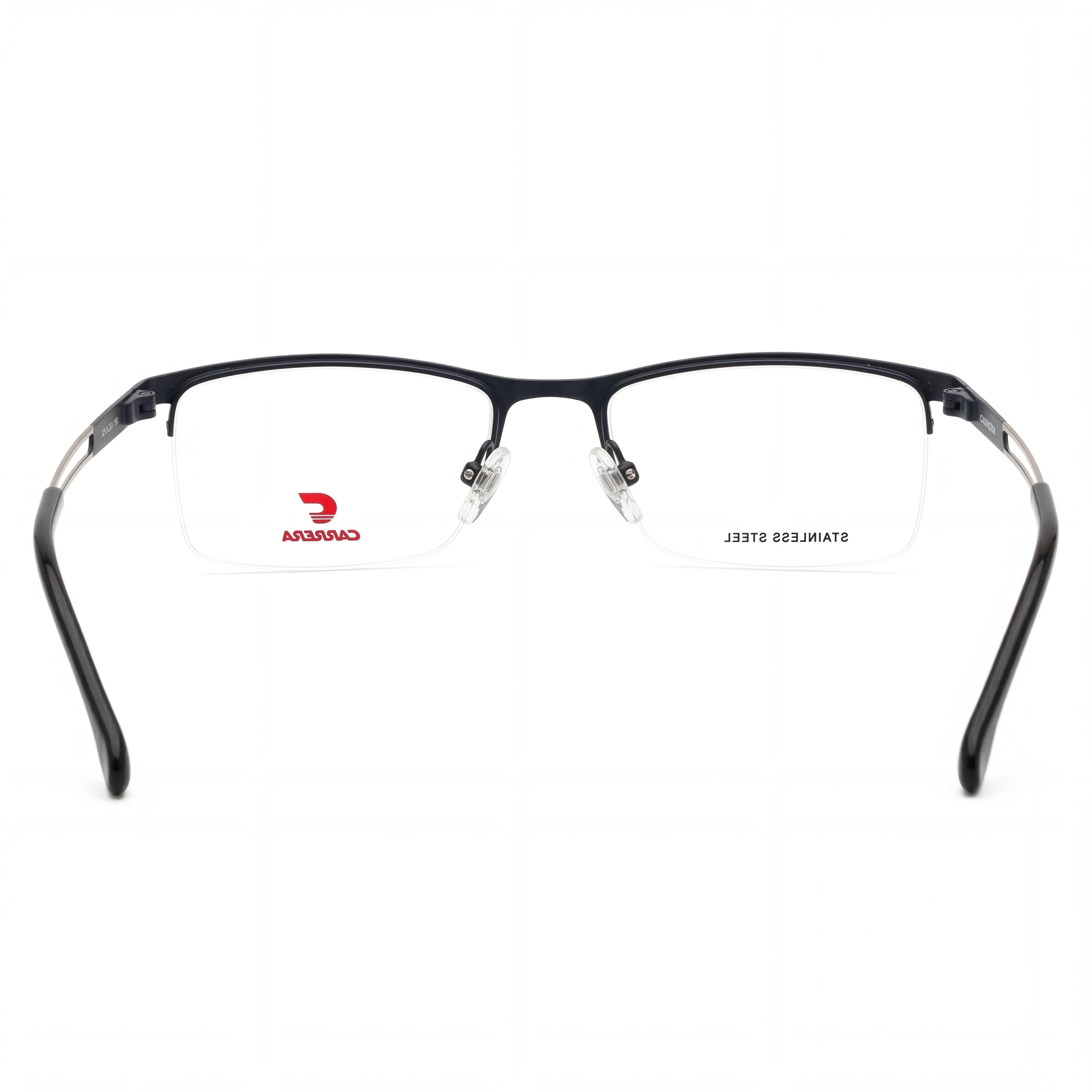 Gafas de sol Carrera Modern para mujer con montura de acero de aleación azul mate y lentes de policarbonato, 54 mm, Photo 4