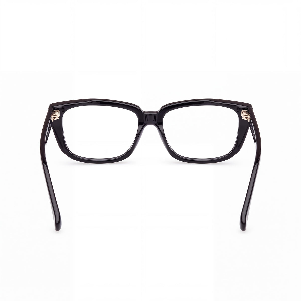 MaxMara MM5112 Women's Plastic Ophthalmic Eyeglasses Shiny Black 54mm, Photo 3
