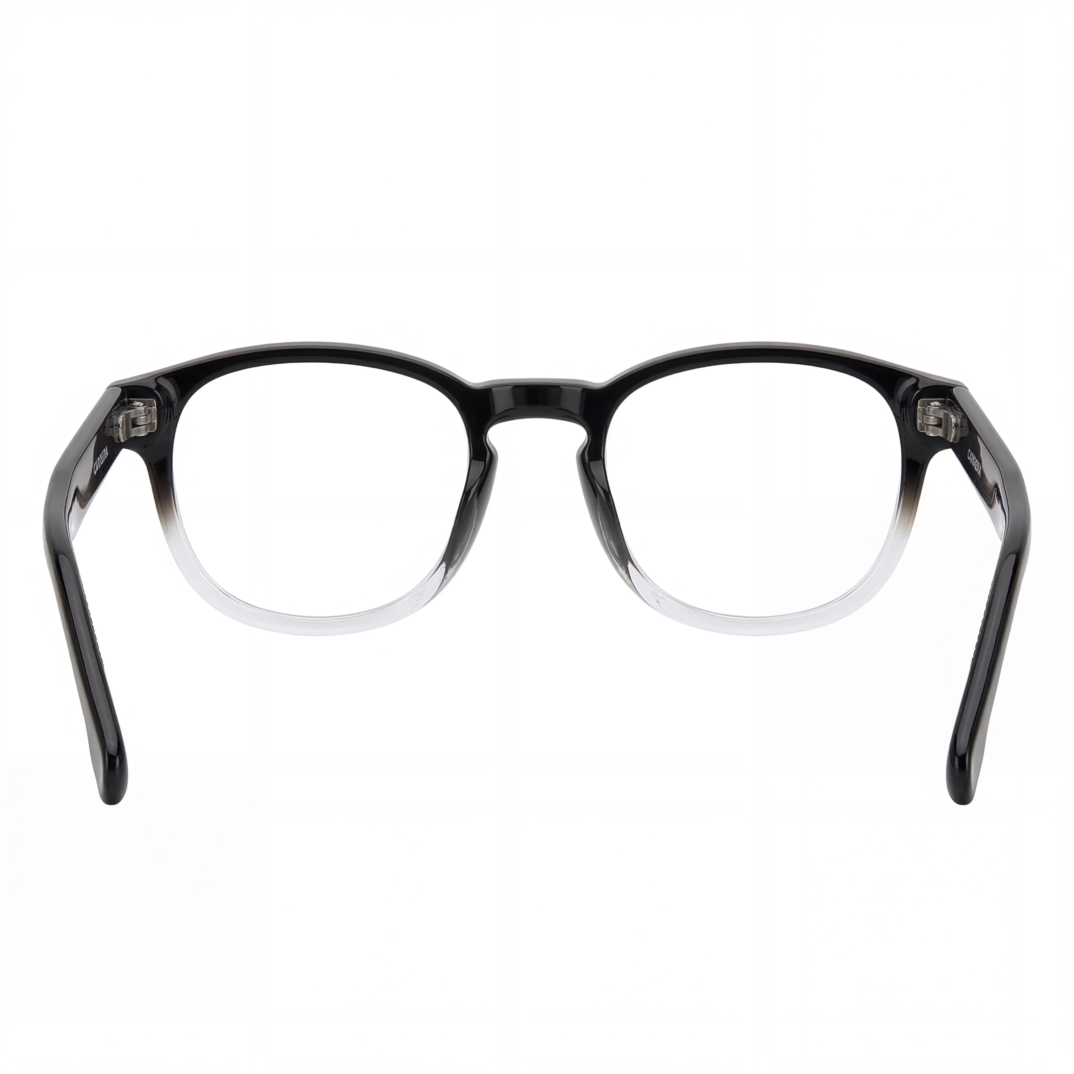 Gafas Carrera Modern para hombre, montura de acetato negro y gris con lentes de policarbonato (49 mm de ancho), Photo 4