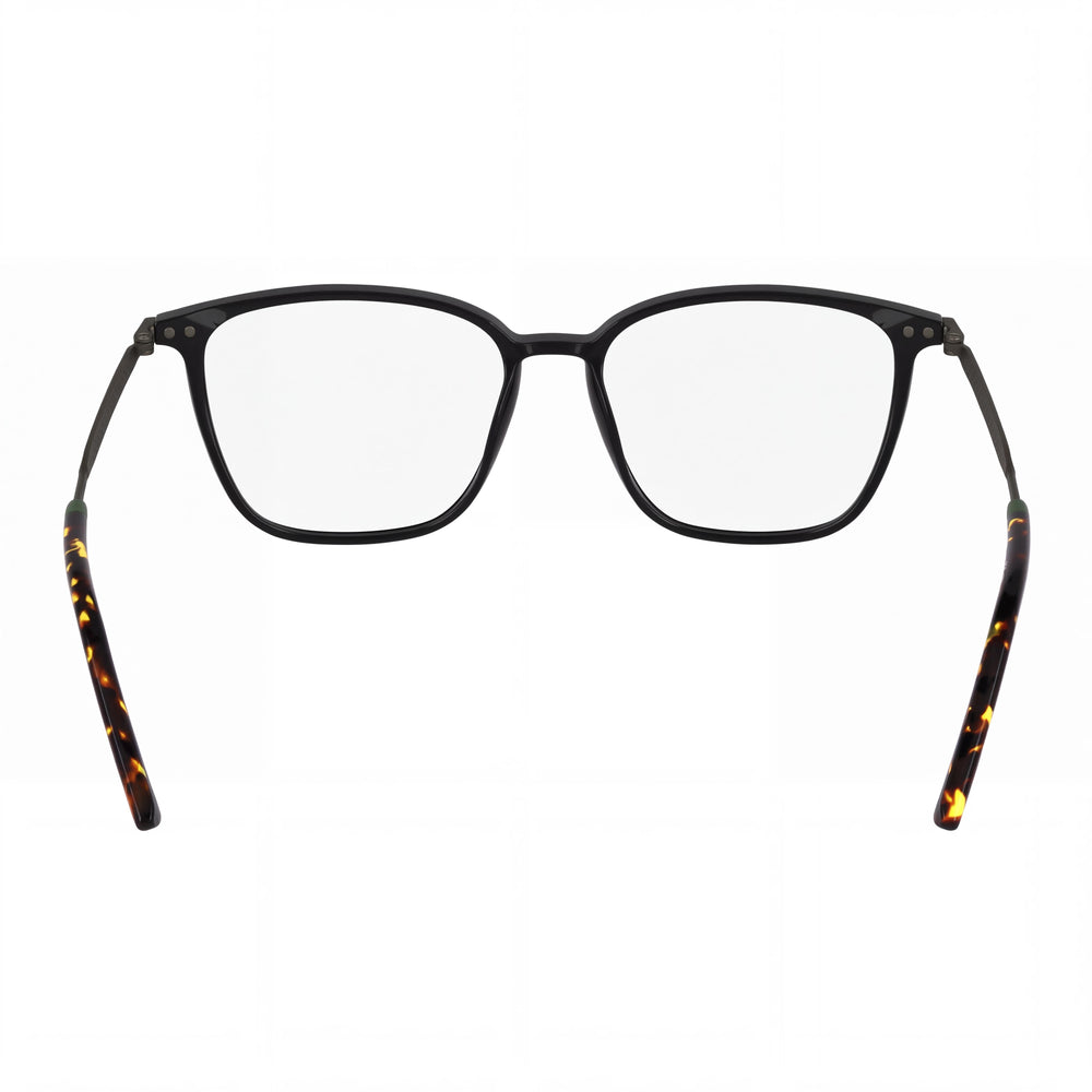 Lacoste L2984 N Gafas oftálmicas casuales para mujer con armazón de plástico en color negro y lentes transparentes, talla 53-15-140