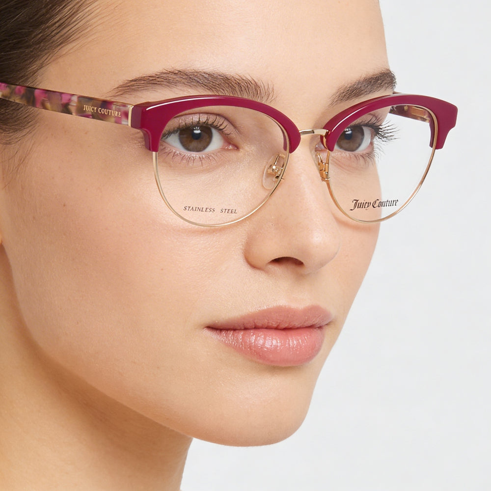Juicy Couture Ju 224 Gafas Havana de Acero Aleado No Polarizadas para Mujer 50mm