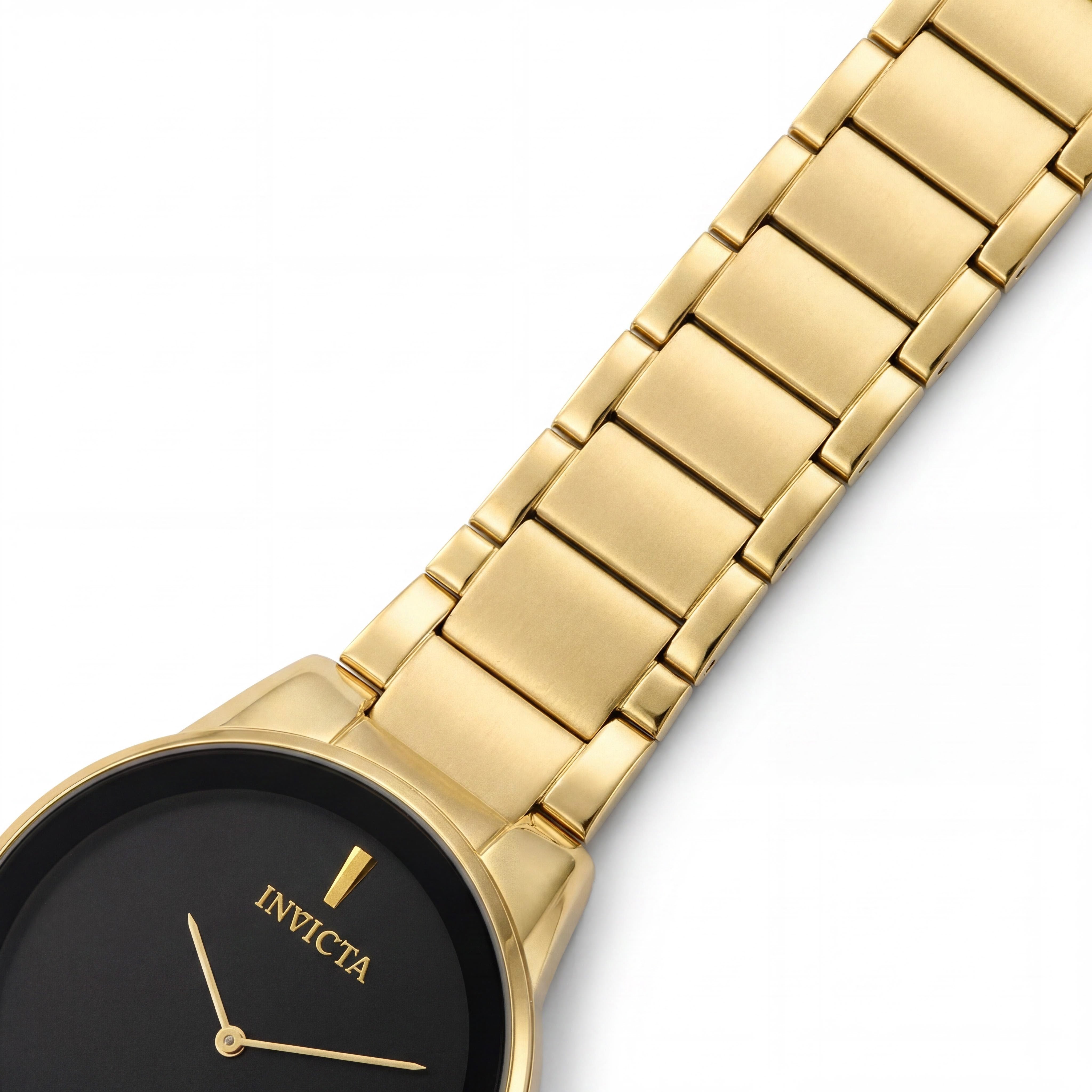 Invicta Specialty 29470 Men's Quartz Black Dial Gold-tone Stainless Steel Watch 40mm, Photo 3