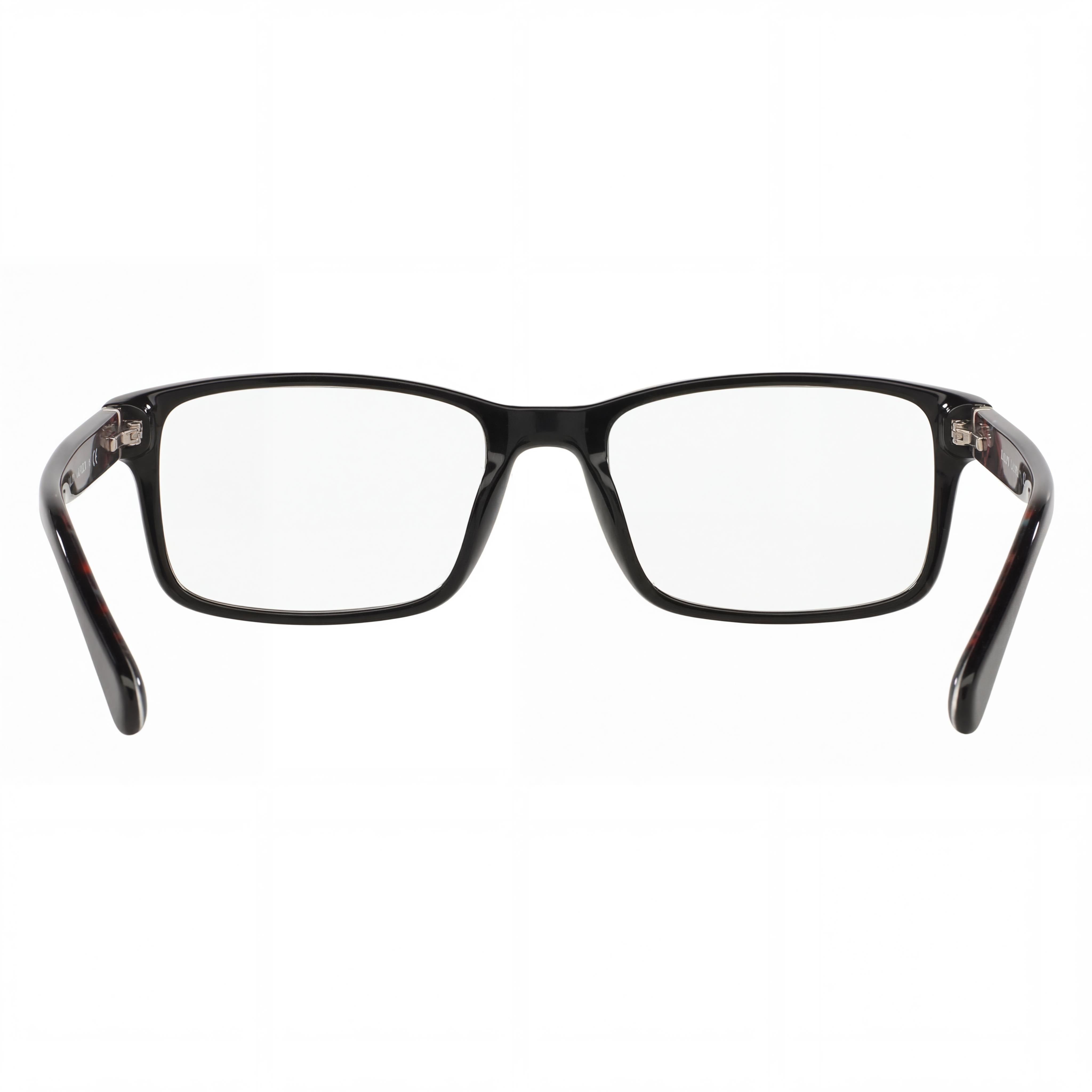 POLO RALPH LAUREN Ph2123 Men's Eyeglasses featuring a Shiny Black Acetate Frame and 56mm Lens Width, Photo 4