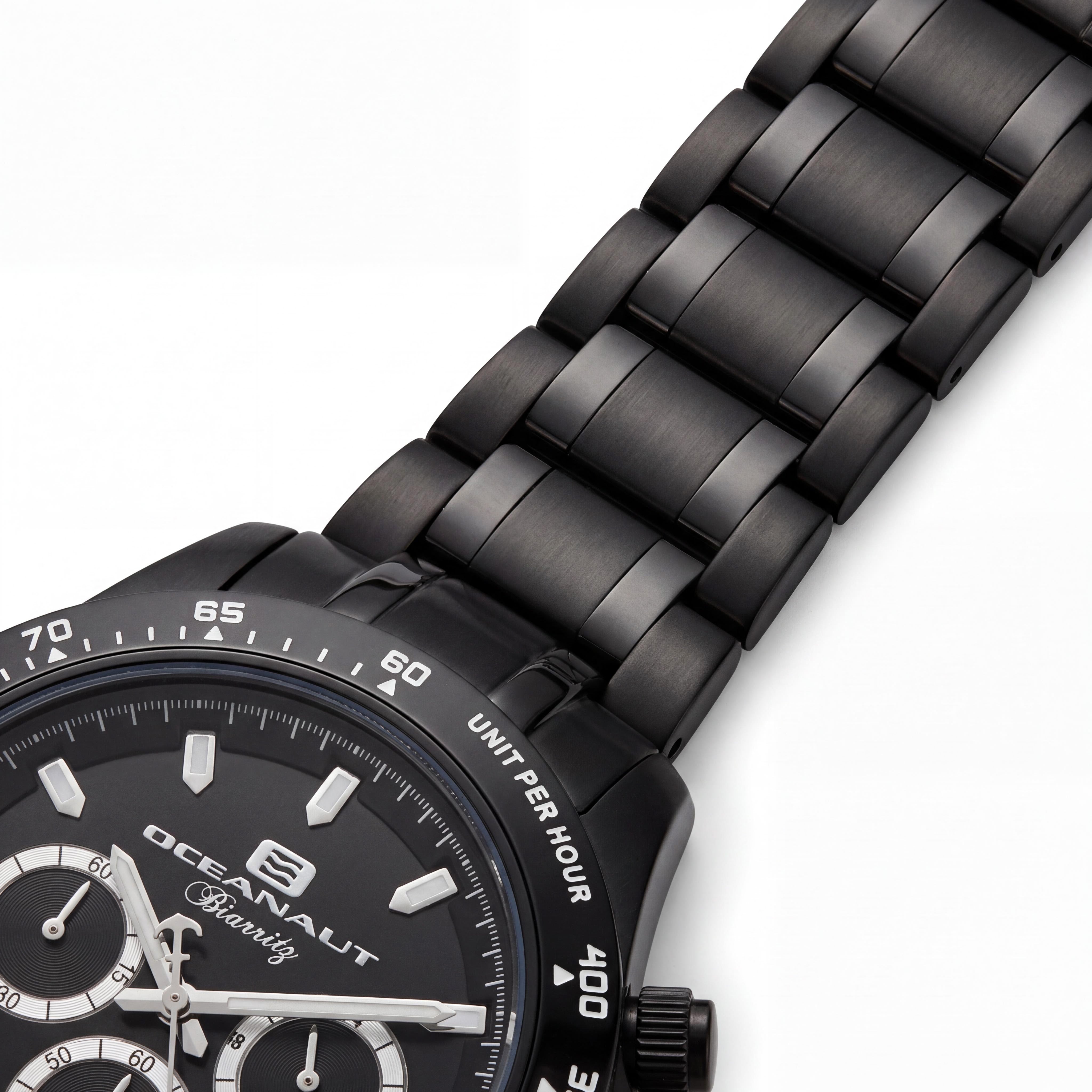 Reloj Cronógrafo Oceanaut Biarritz para Hombre con Bisel de Cerámica Azul Plata 44mm, Photo 3