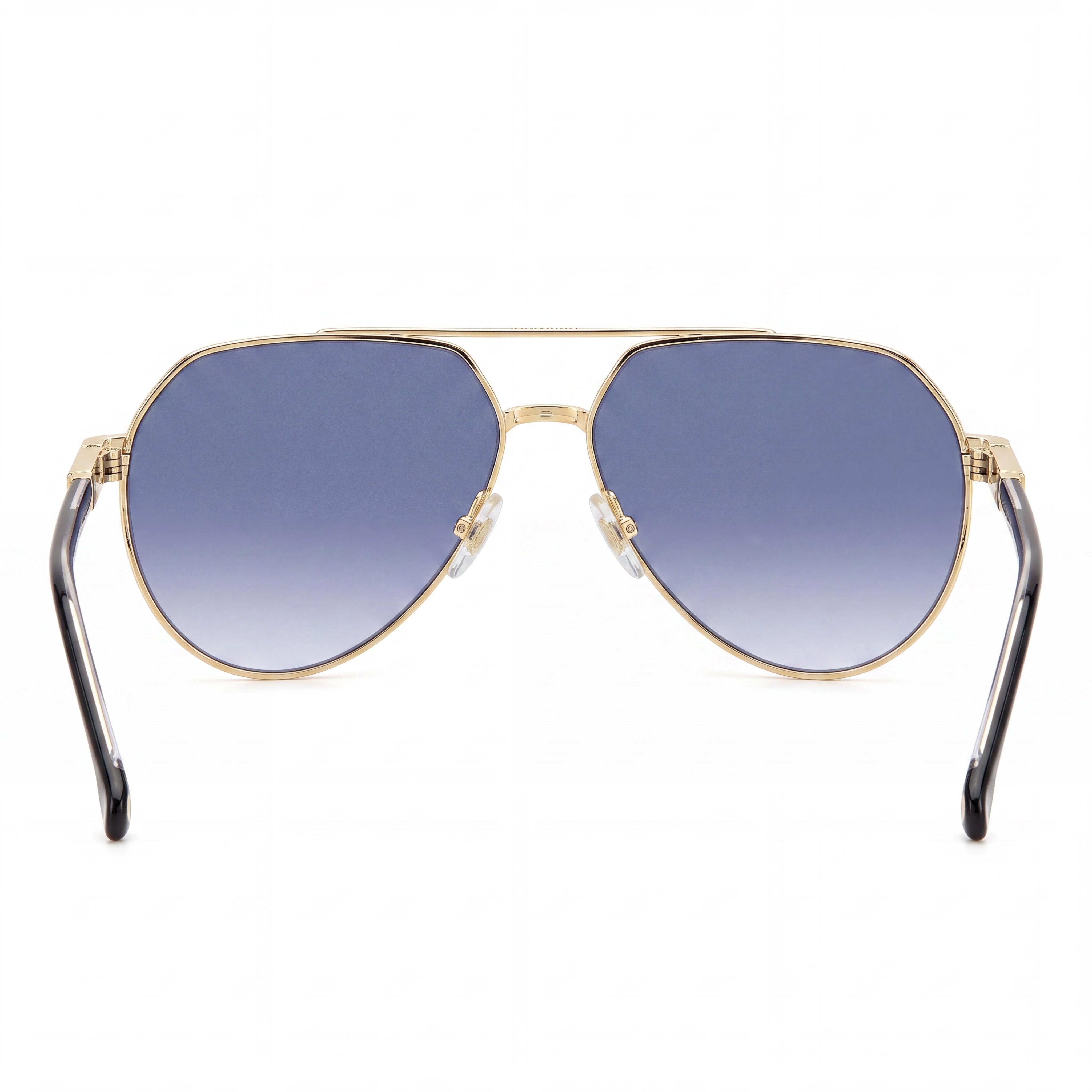 Carrera 1067/S Women's Gold Acetate Frame Smoke Lenses Non- 62mm Sunglasses, Photo 3