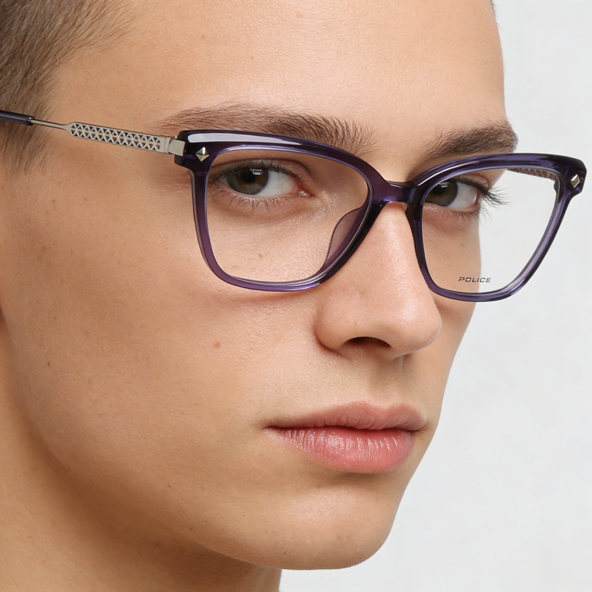 Gafas de Sol Police Modern Unisex de Acetato y Metal con Lentes de Policarbonato sin Polarizar 53mm, Photo 5