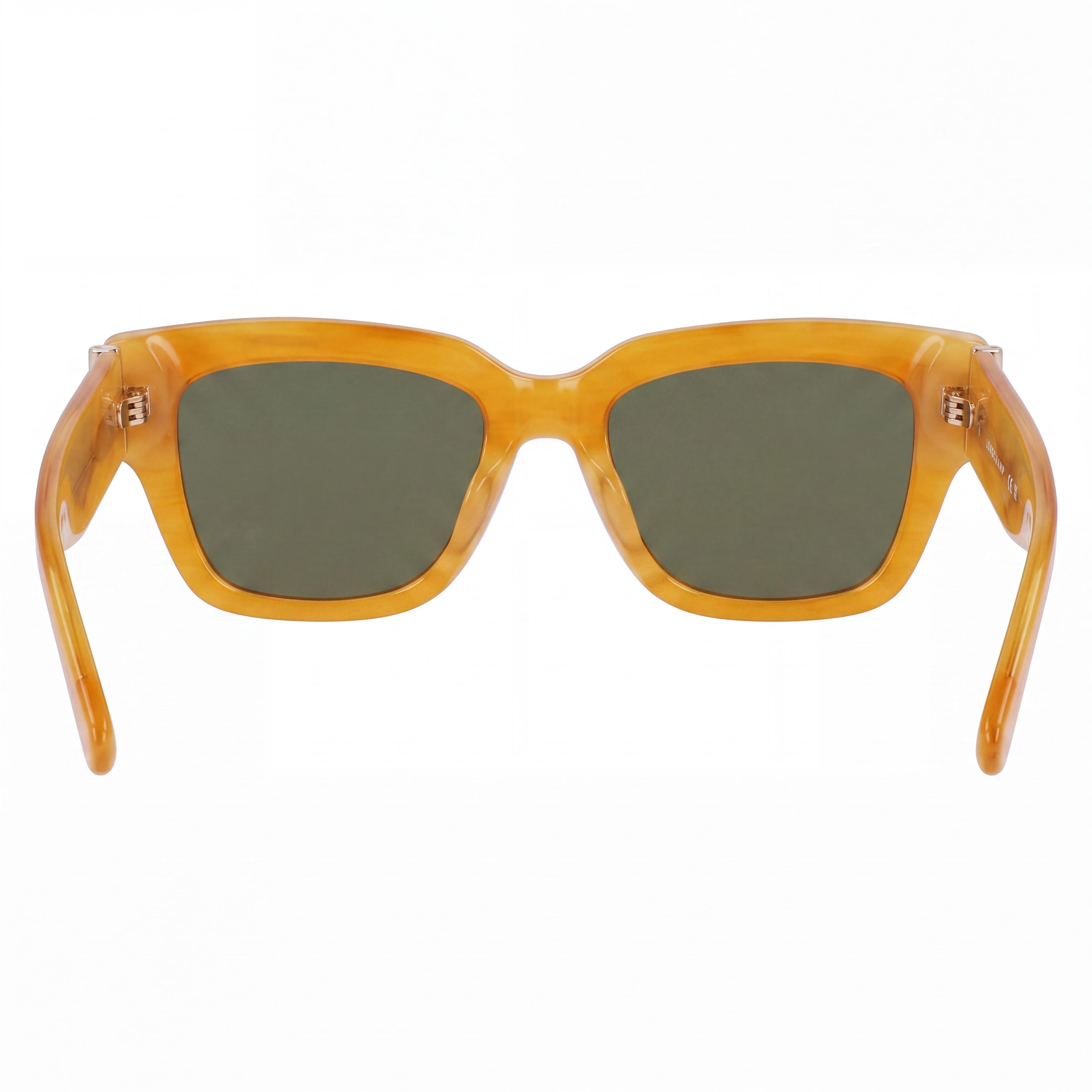 Longchamp LO745S Women's Casual Acetate Sunglasses with Honey Frame and UV 400 Polycarbonate Lenses 53mm, Photo 4