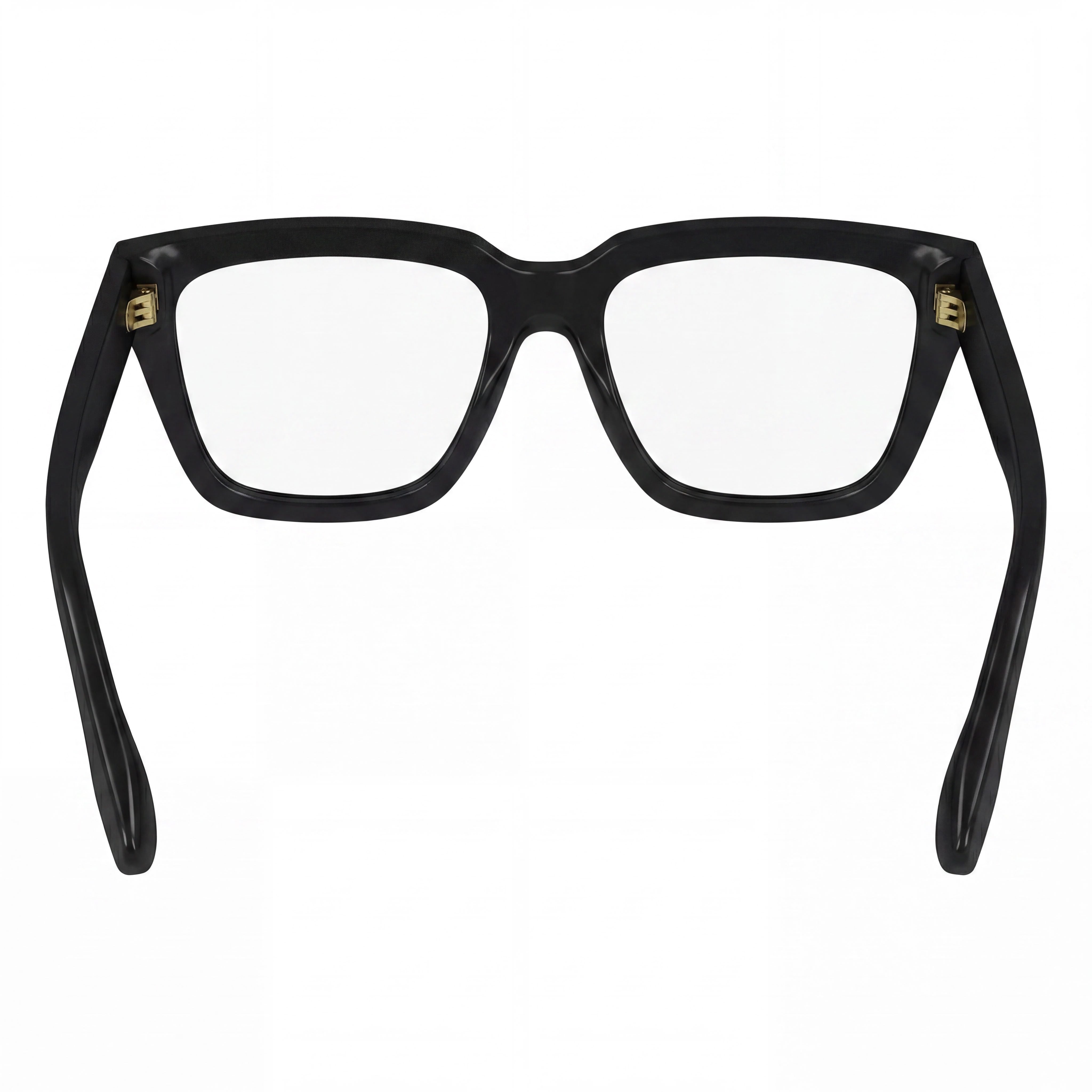 Victoria Beckham Modern VB2658 Men's Black Acetate Frame Eyewear with Black Polycarbonate Lenses 53mm, Photo 3