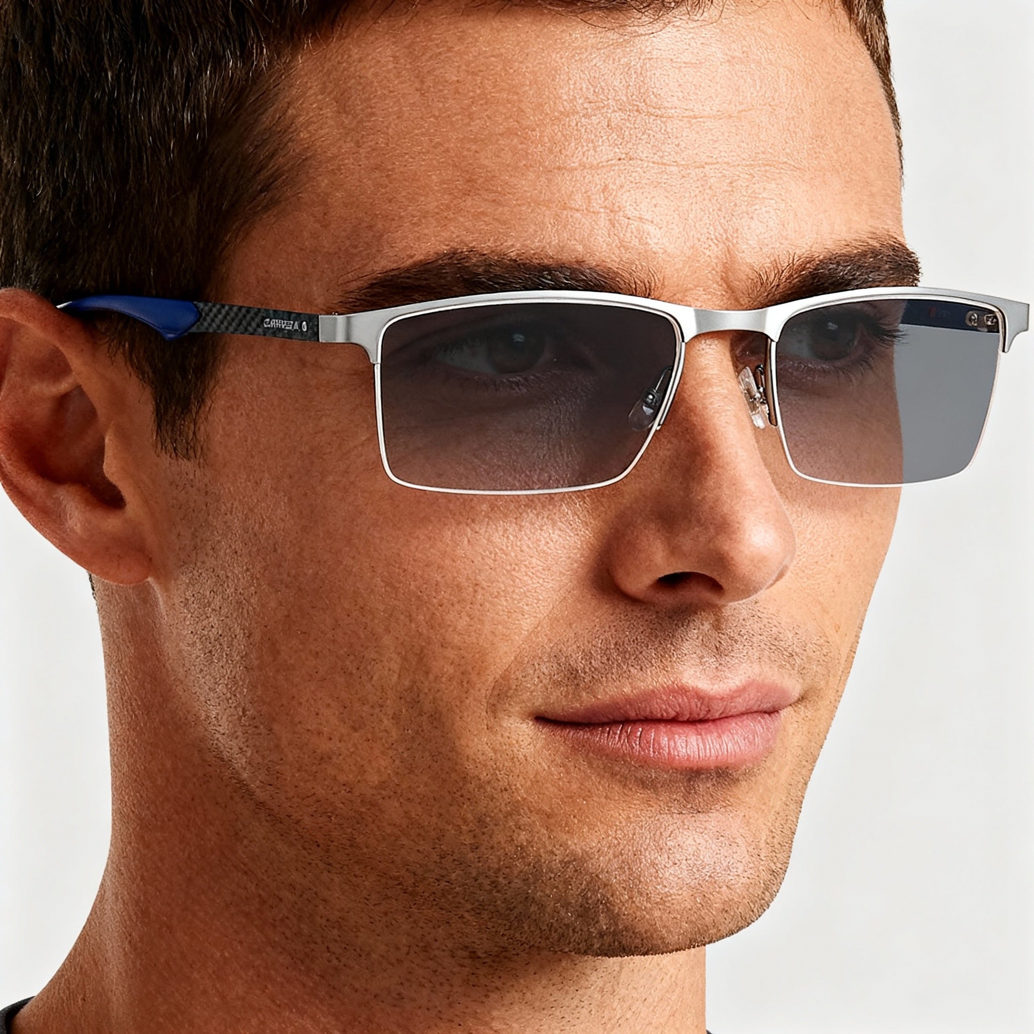 Carrera 8846 Men's Modern Alloy Steel Frame, Polycarbonate Non-Polarized Lenses, Matte Ruthen, 56mm, Photo 5