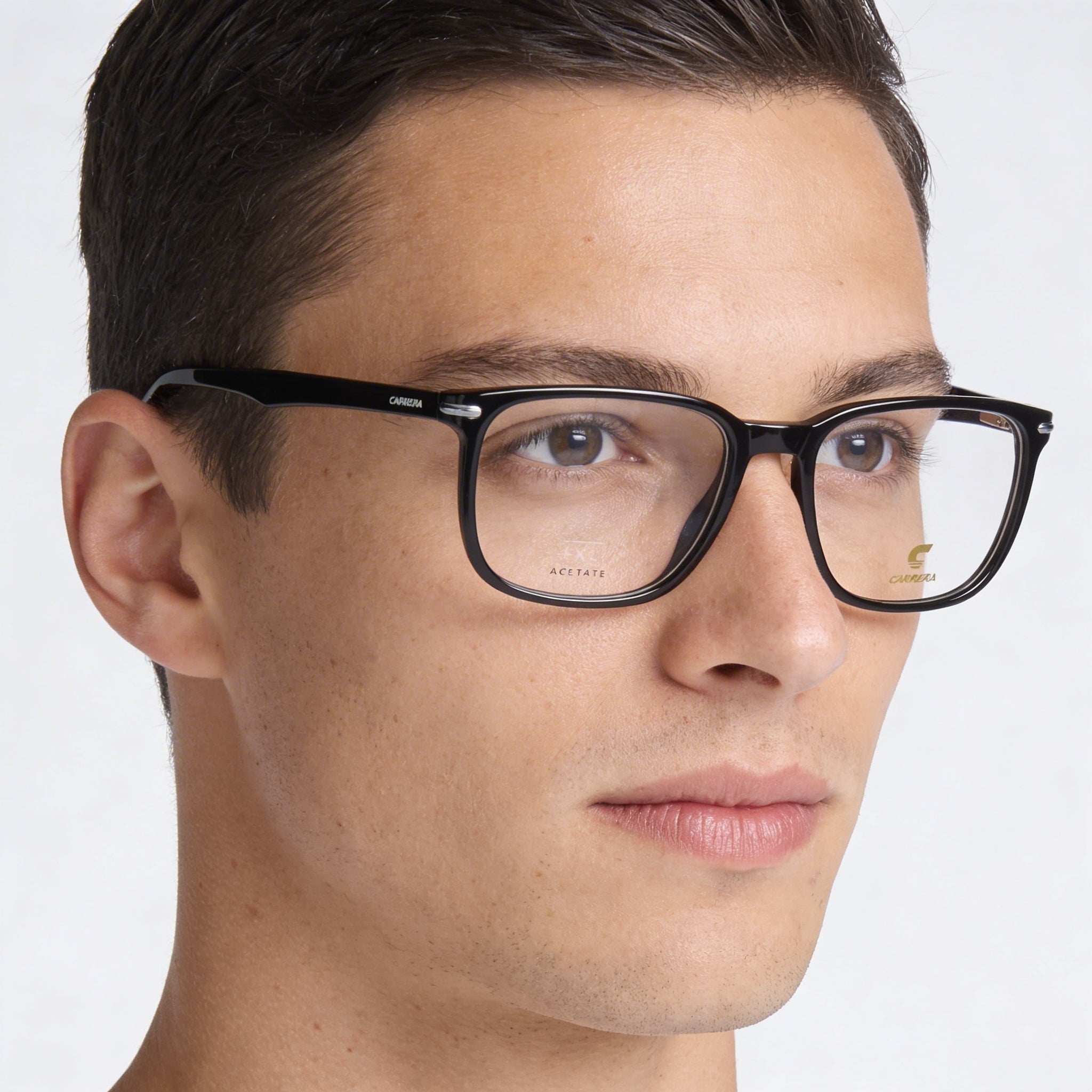 Carrera Men's Carrera 309 Modern Style Eyewear with Acetate Frame and Polycarbonate Lenses in Black, 54mm, Photo 5