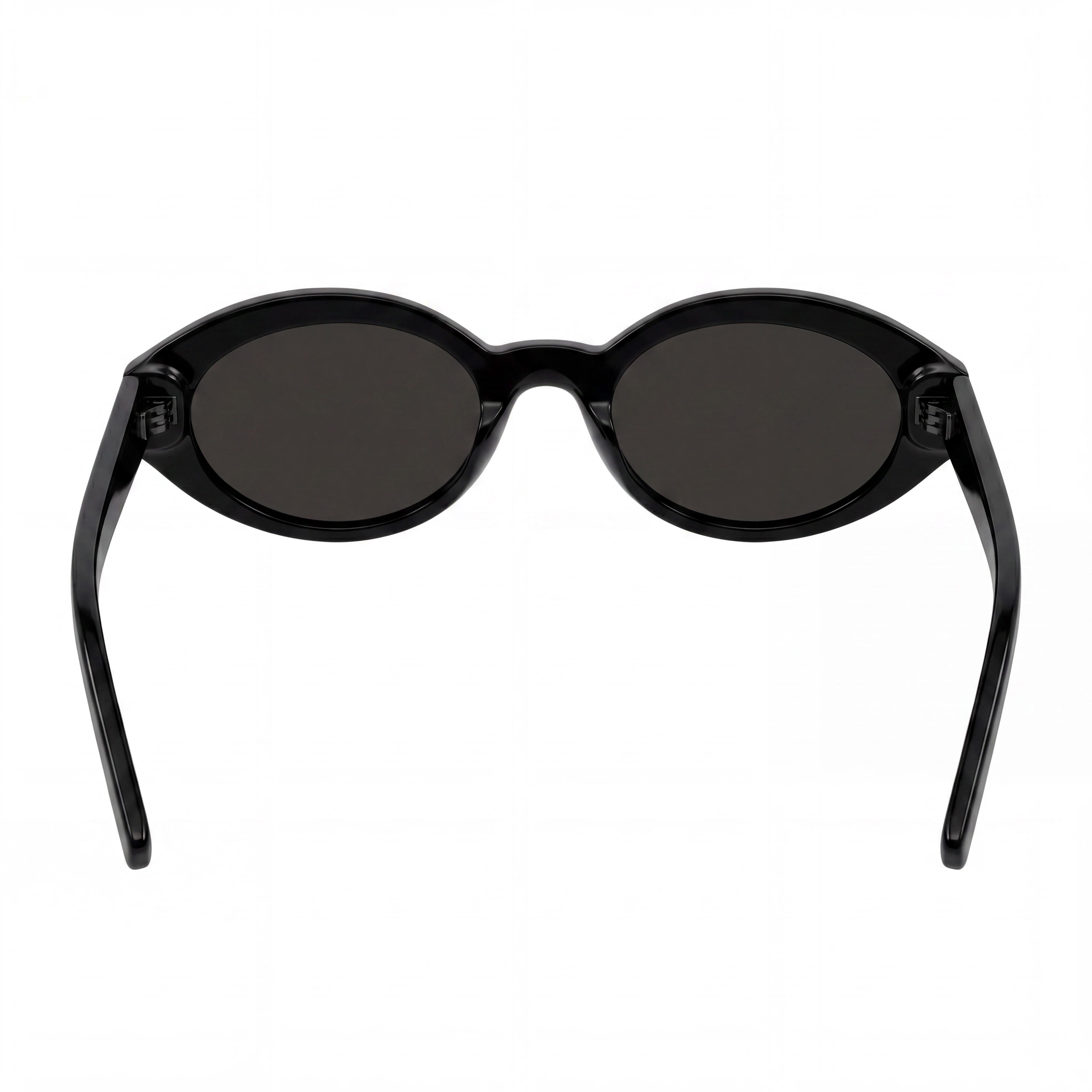 Gafas de sol Yves Saint Laurent SL 567-001 para mujer, redondas, de acetato negro, con forma de ojo de gato, 51 mm y protección UV, Photo 3