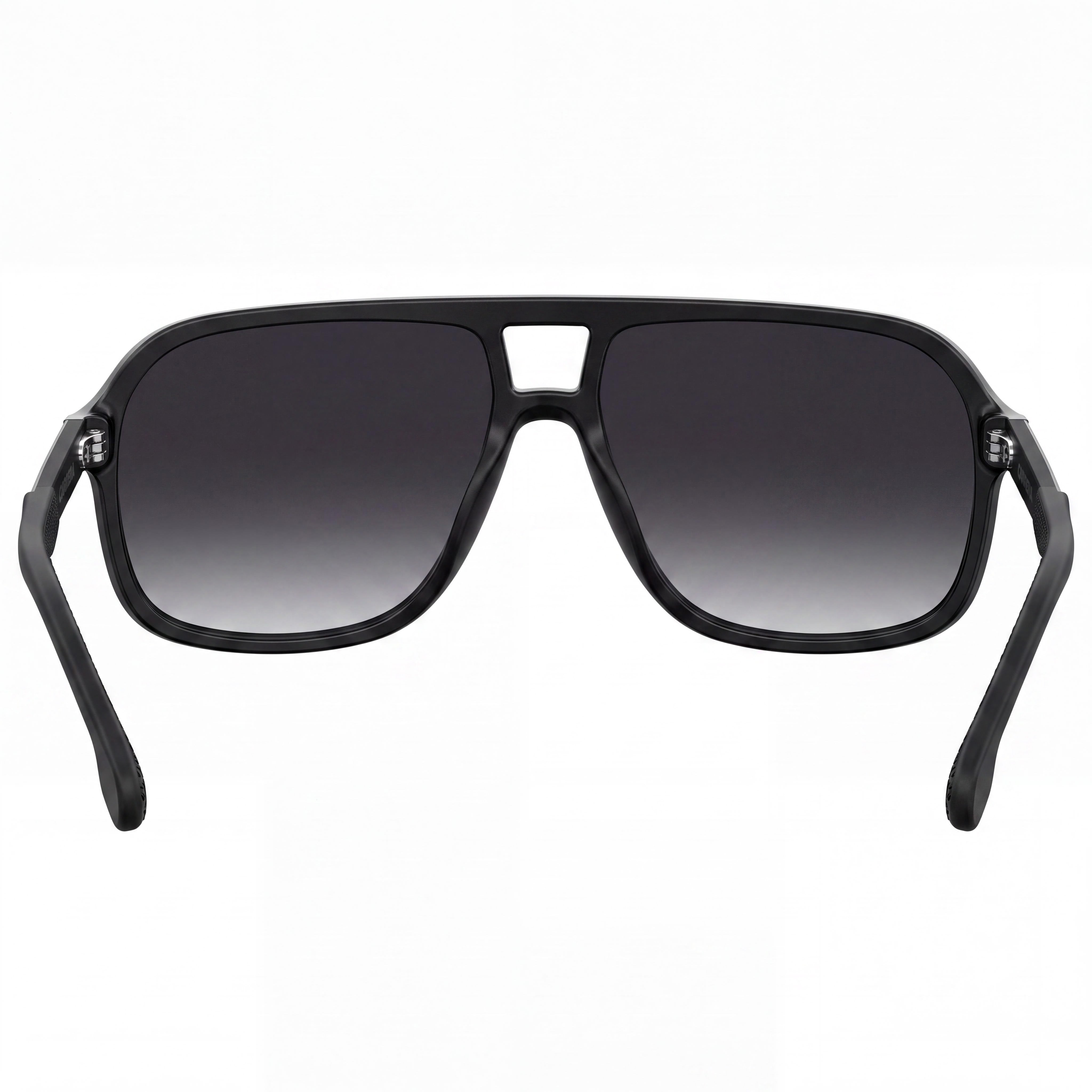 Carrera CARRERA 8035/S Men's Black Navigator Polyamide Sunglasses, Dark Grey Shaded Non-Polarized UV Protection Lenses 61mm, Photo 4