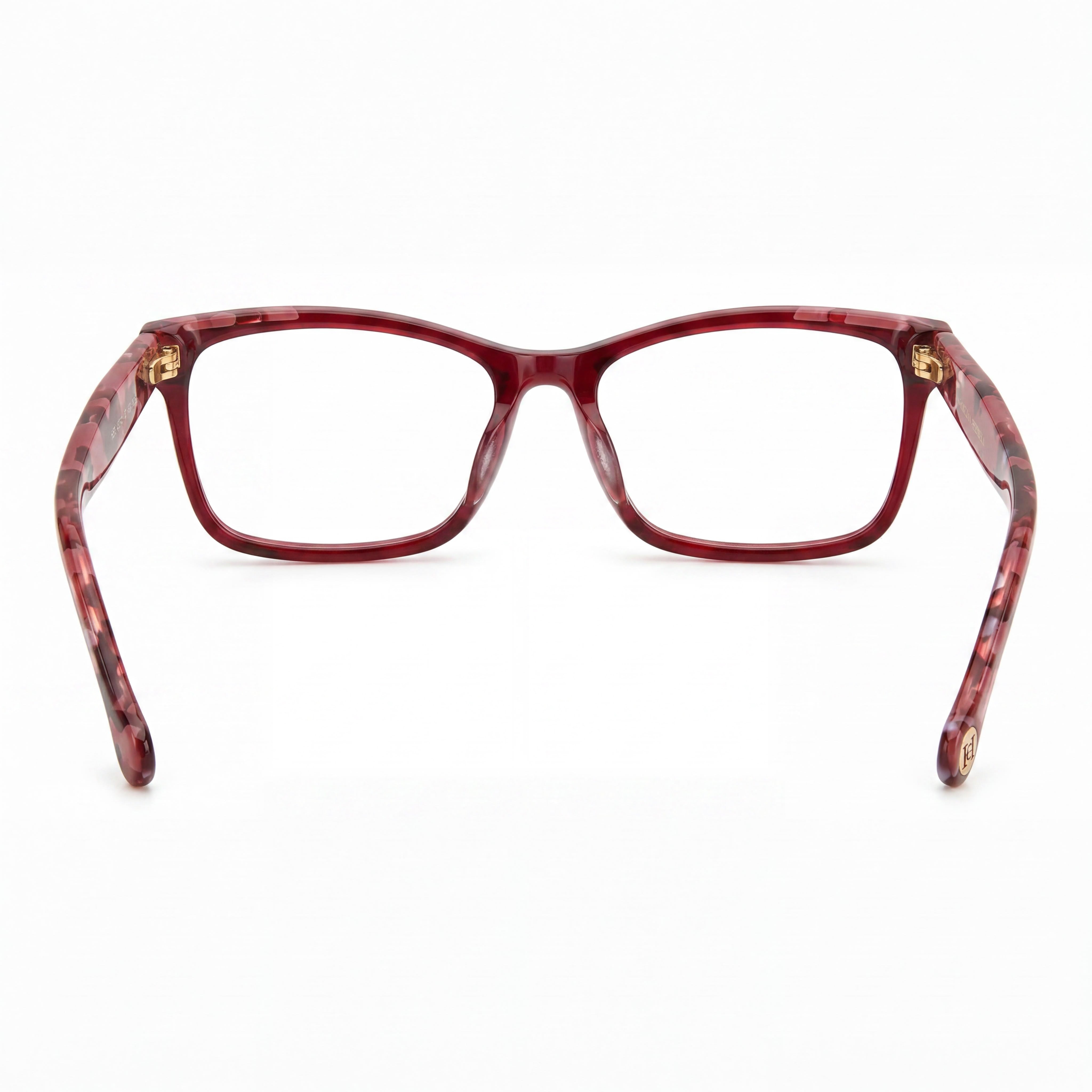 Carolina Herrera Her 0202/G Gafas de sol de plástico para mujer Burdeos Rojo Habana 56mm, Photo 2