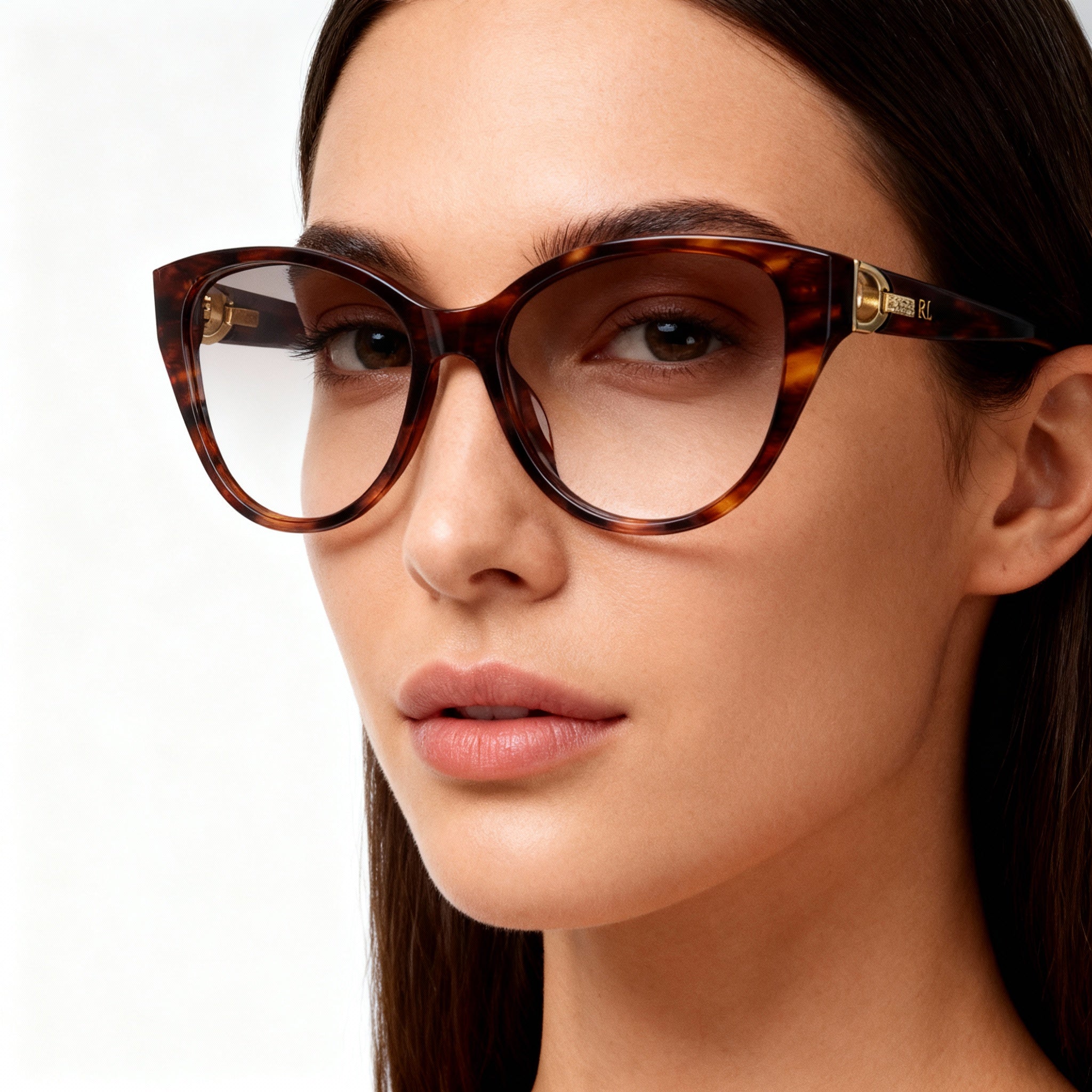 Ralph Lauren Rl 6234bu Women's Cat-Eye Havana Acetate Eyeglasses 53mm, Photo 5