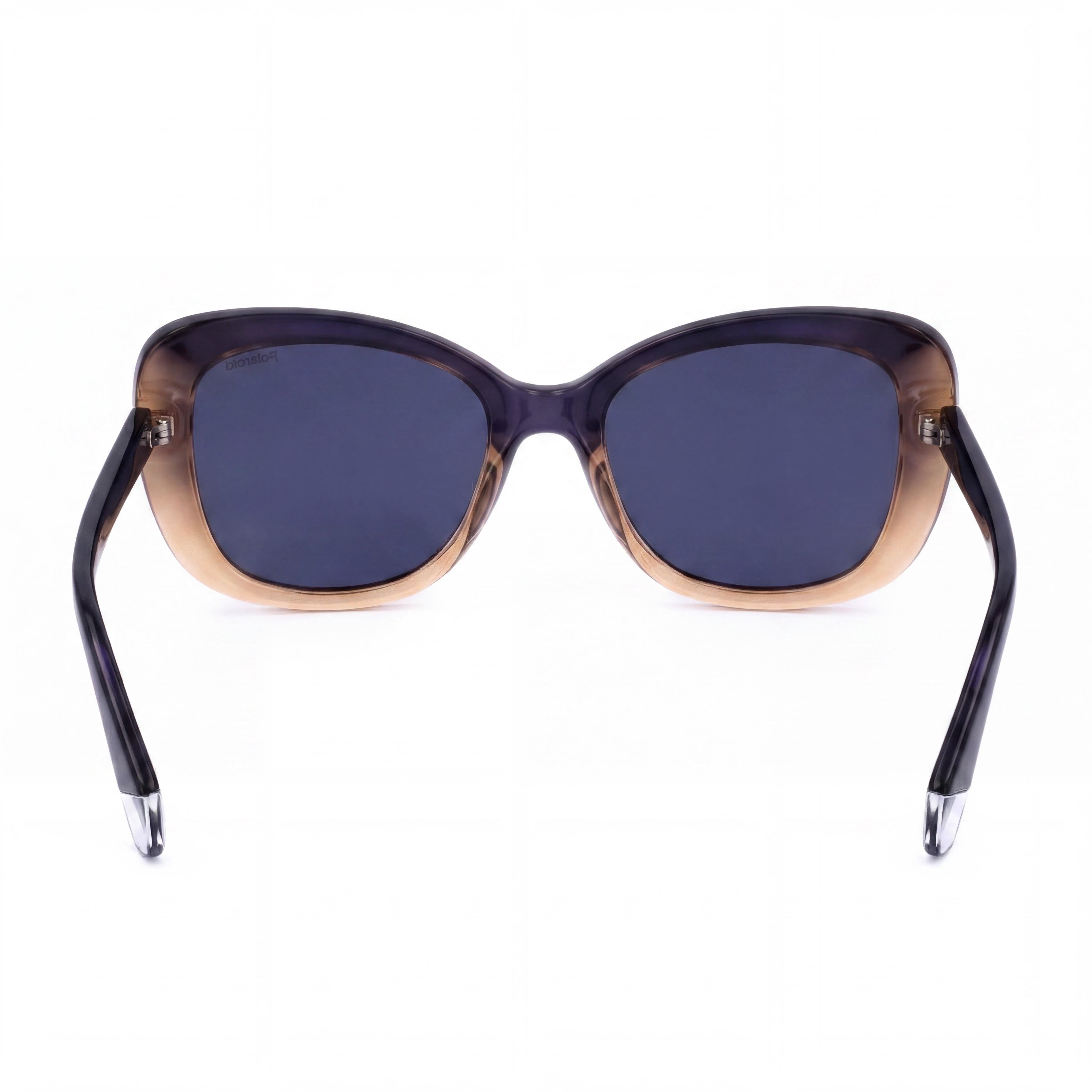 Polaroid Minimalist Women's Non-Polarized Polycarbonate Sunglasses, Blue Beige, 53mm Lens Width, Photo 4