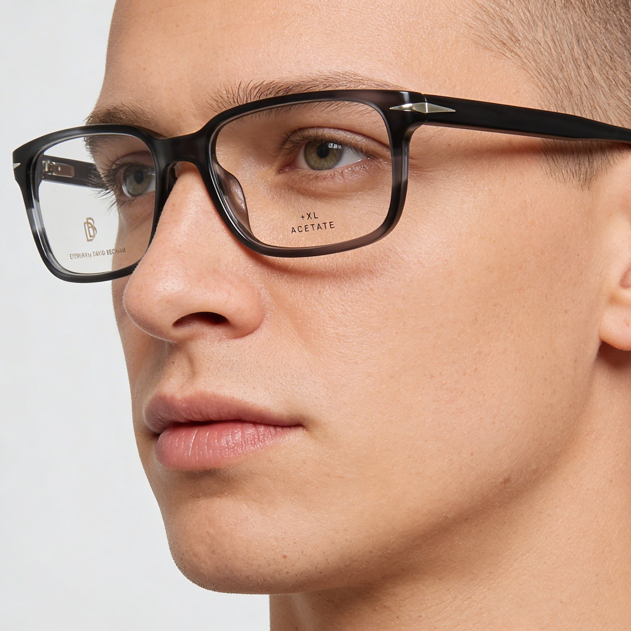 Gafas de sol unisex modernas David Beckham Db 1065 de acetato gris cuerno 56 mm, Photo 4