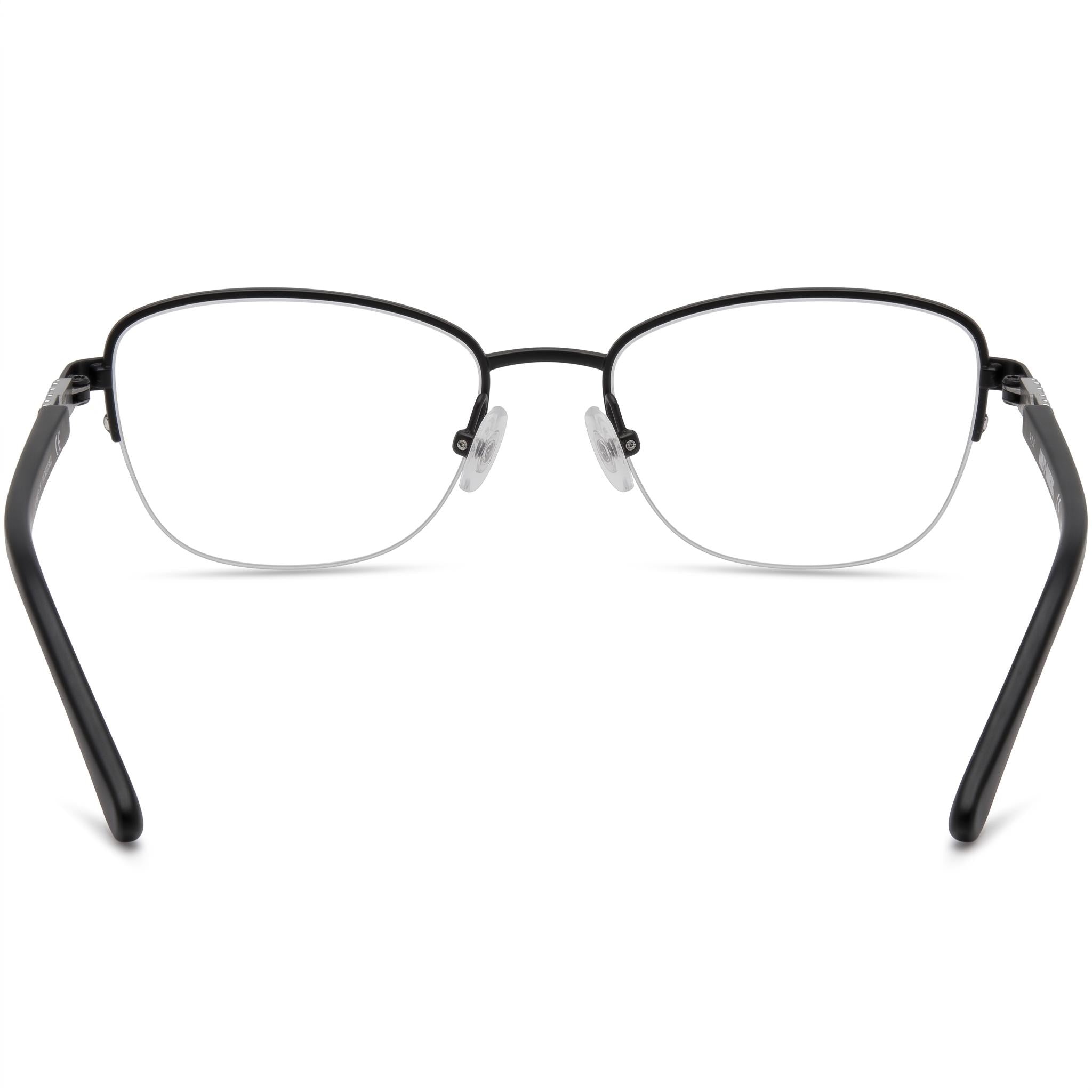 Gafas Harley-Davidson Hd0550 unisex con acabado negro mate, montura metálica y lentes de policarbonato 53mm, Photo 3