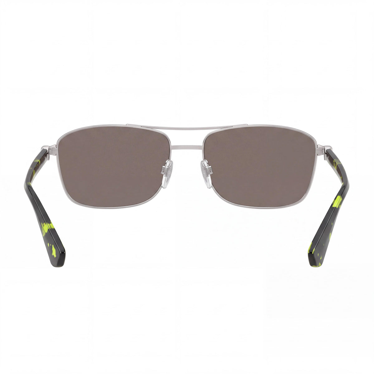 BURBERRY BE3163 Women's Classic Rectangular Silver Metal Light Grey Mirror Silver UV Protection Sunglasses 60mm, Photo 3