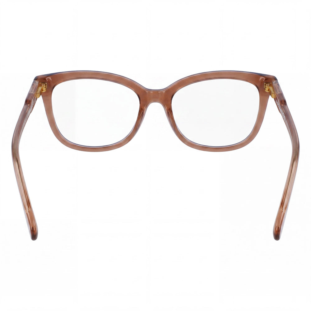 Longchamp Modern Men's Eyeglasses with Alloy Steel Frame, Blue Rose Non Polarized Polycarbonate Lenses, 54-15-140mm
