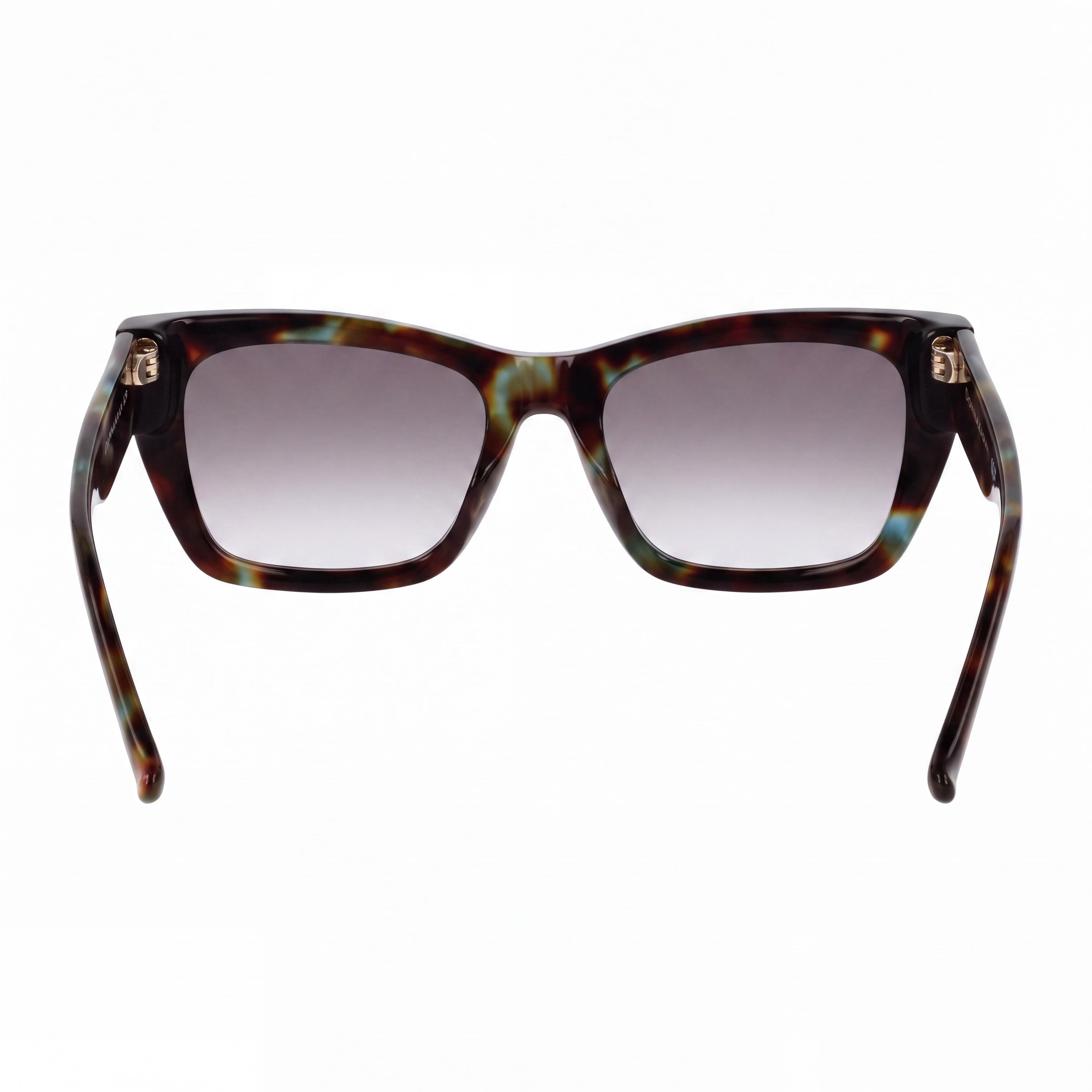 Donna Karan Do519s Women's Acetate Eyewear with Blue Tortoise Frame and Blue Smoke Gradient Lenses 55-19-140, Photo 4