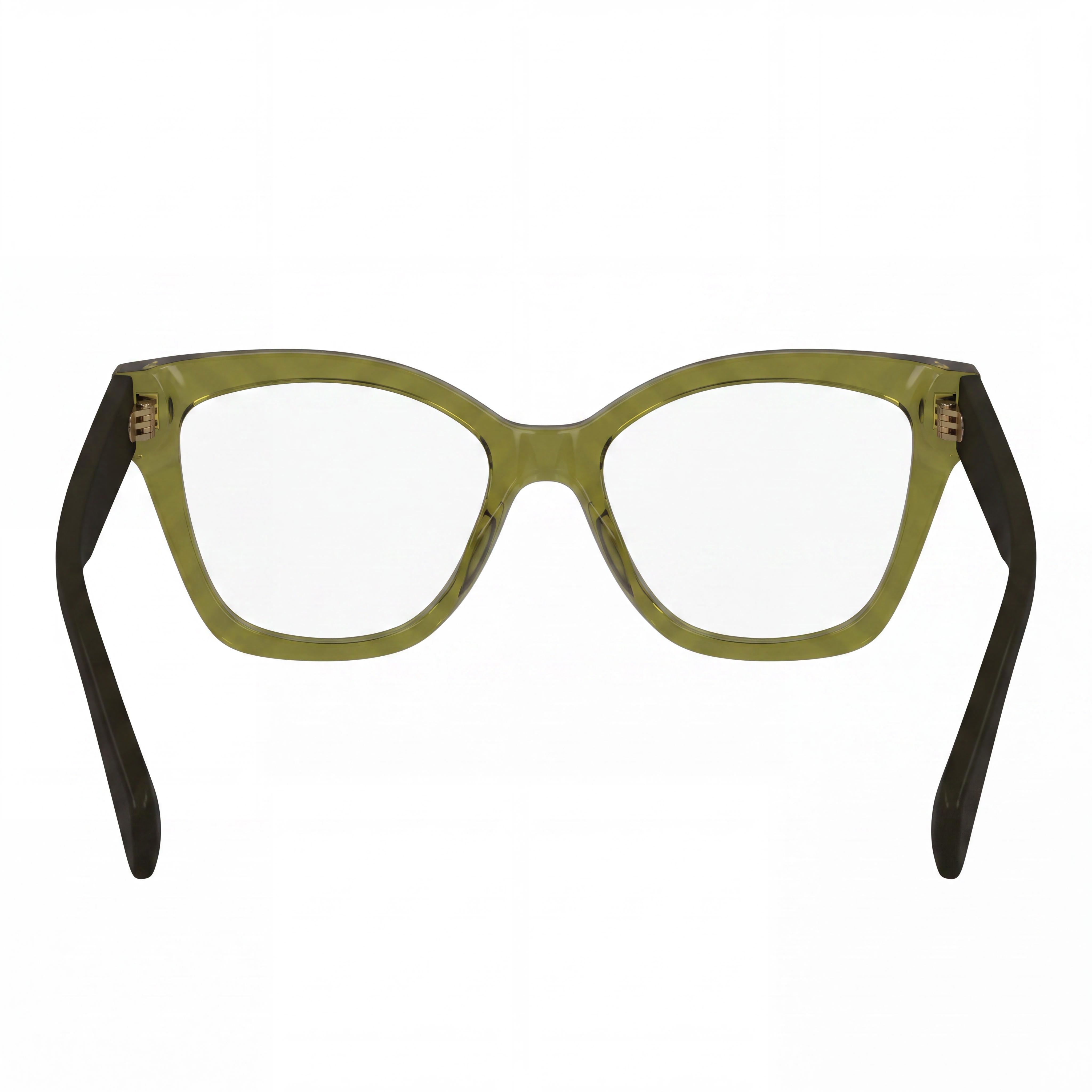 Gafas de sol KARL LAGERFELD Kl6150 unisex de montura inyectada multicolor con lentes caqui, ancho de lente 53 mm, Photo 3