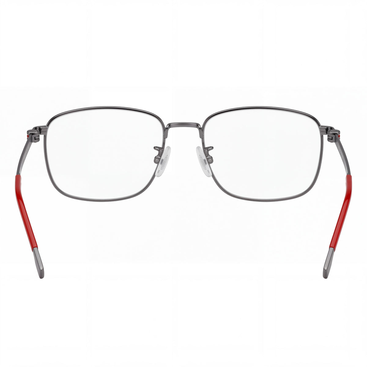 BOSS Audio Systems Modern Unisex Alloy Steel Dark Ruthenium Non- Polycarbonate Lens 56mm Eyewear, Photo 4