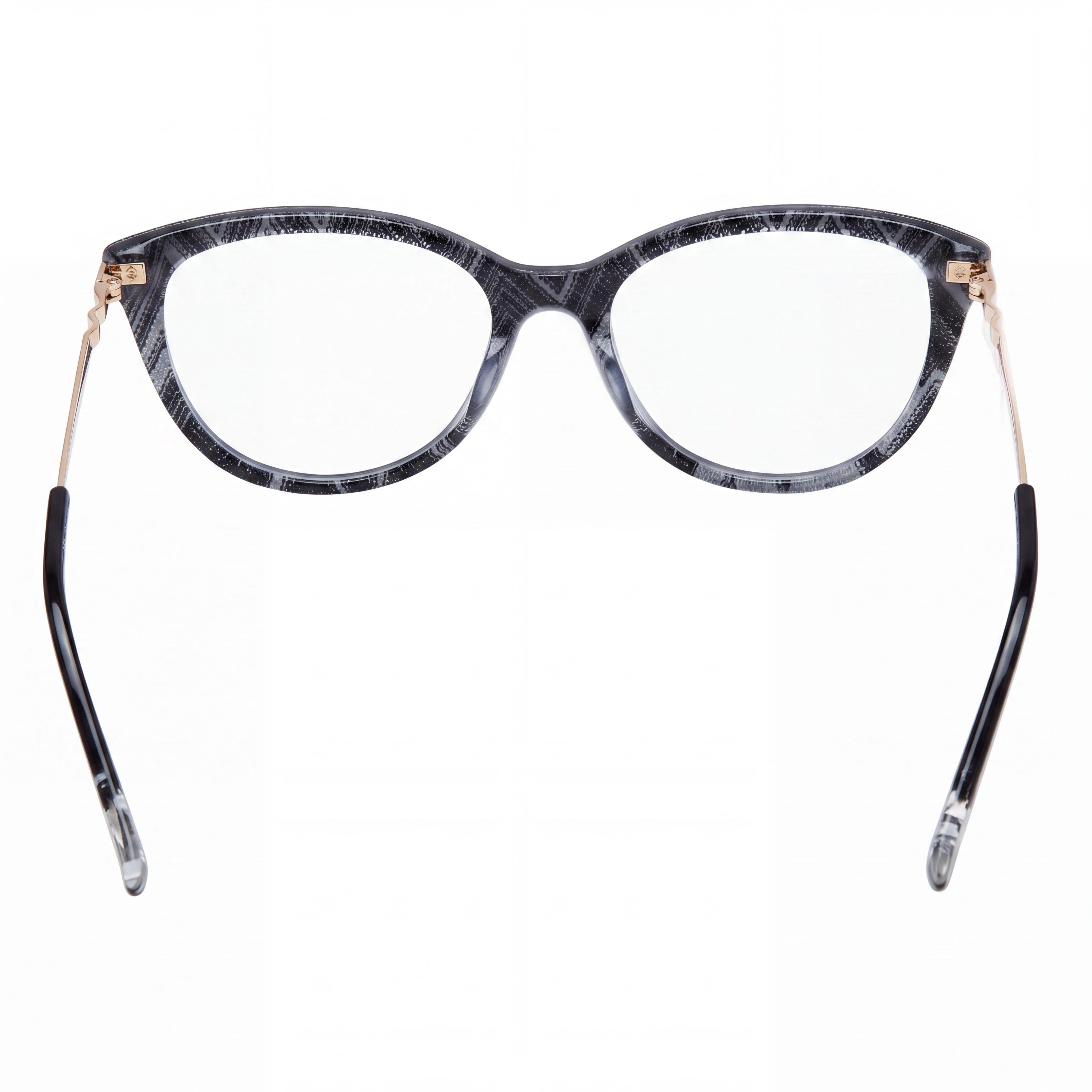 Missoni Mis 0109 Acetate Women's Optical Eyeglasses, White Black Pattern Frame, 54mm, Made in Italy, Photo 3