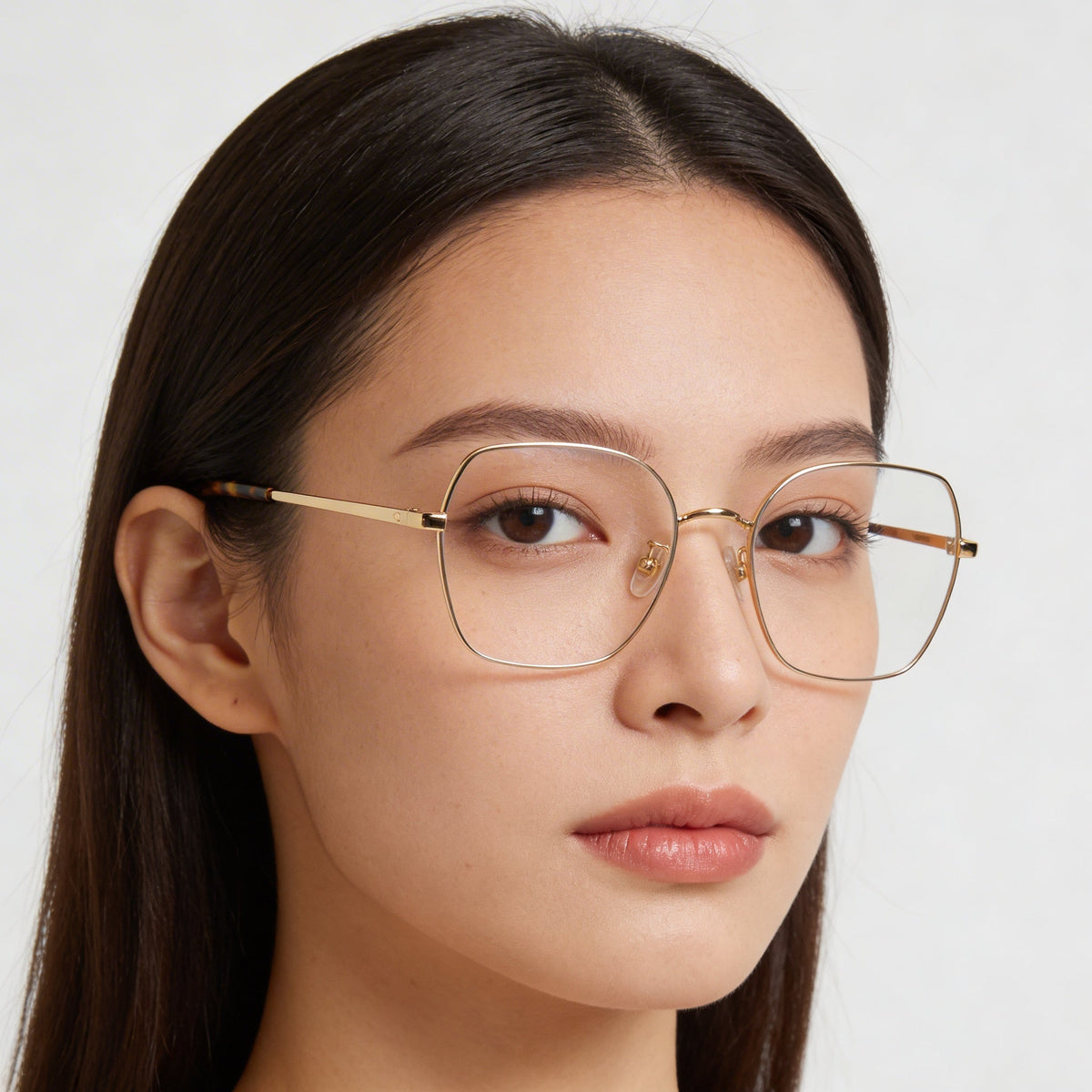 Gafas de sol Carrera 3035 Gold Ivory rectangulares para mujer, Photo 3