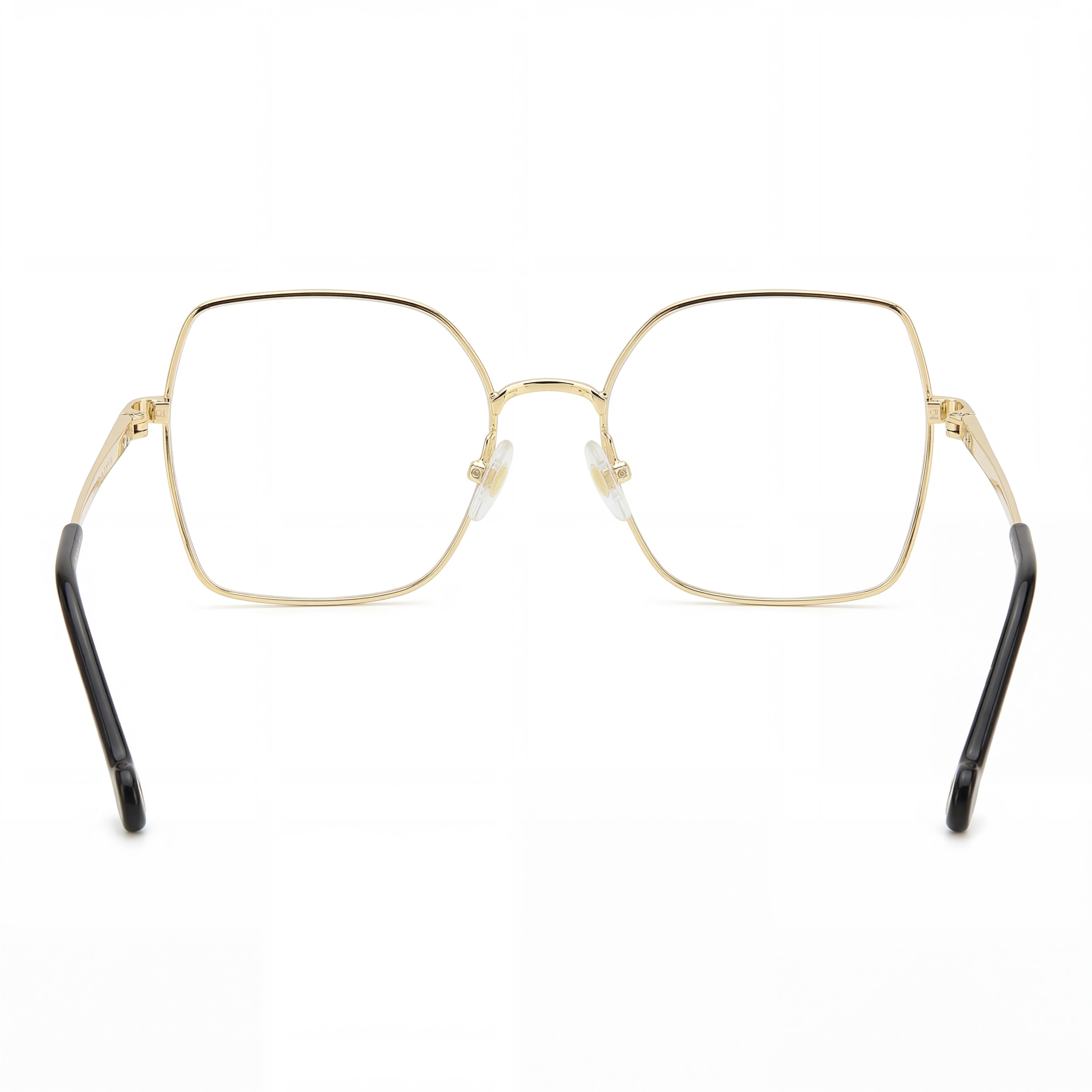 Carolina Herrera Her 0206 Gafas de Sol para Mujer de Metal Negro y Dorado 55mm, Photo 3