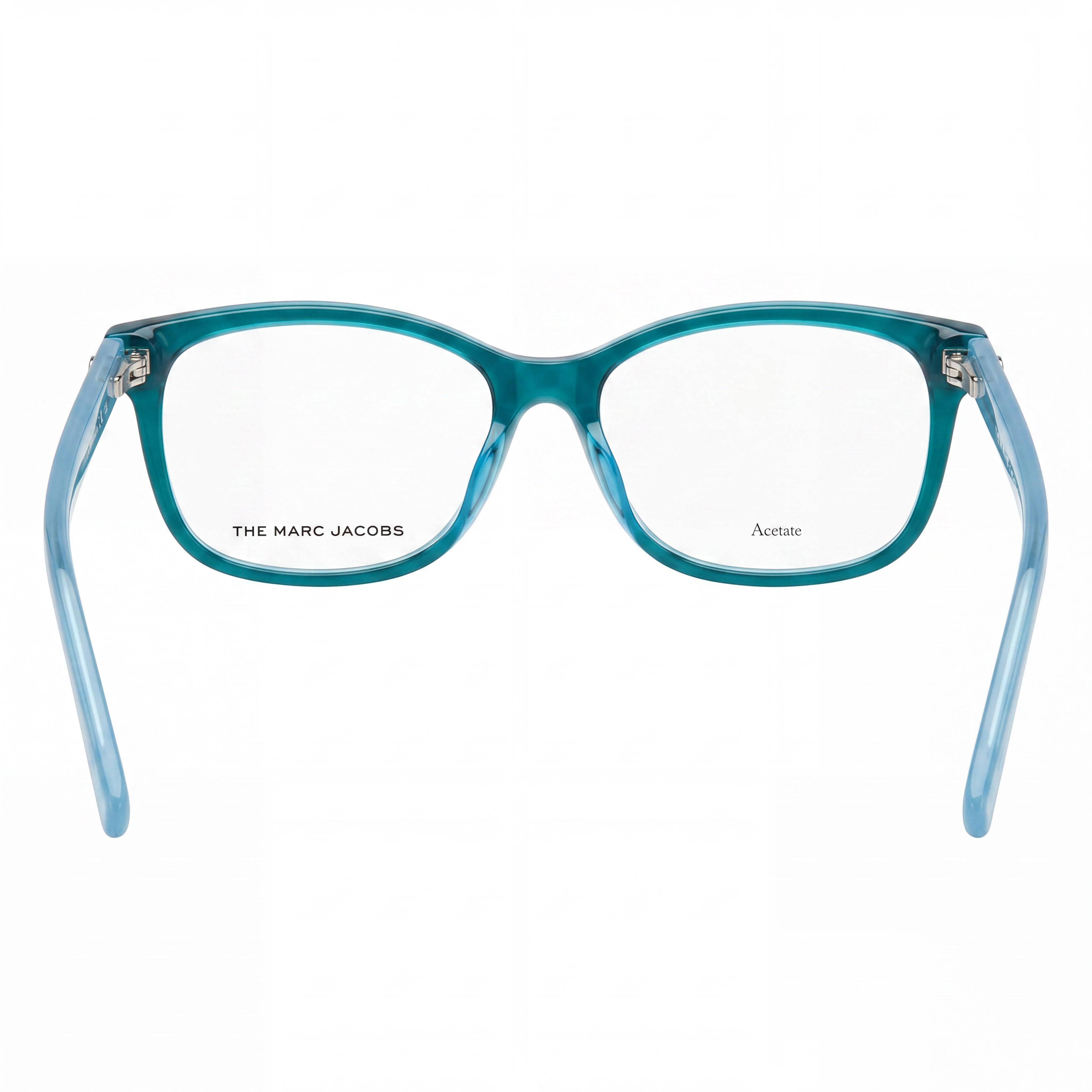 Monturas de gafas Marc Jacobs para mujer, color verde azur, acetato, no graduadas, 53-15-140 mm, Photo 3