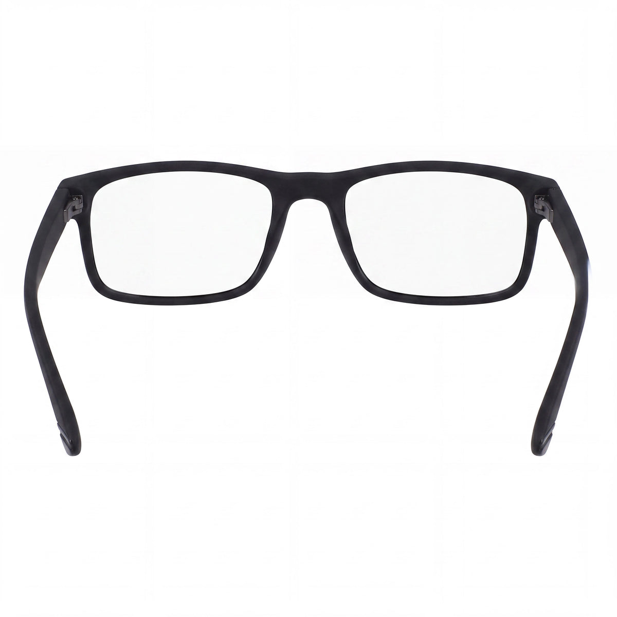 Calvin Klein CK19569 Gafas ópticas de acetato rectangulares de montura completa clásicas para hombre Negro mate 55 mm, Photo 3