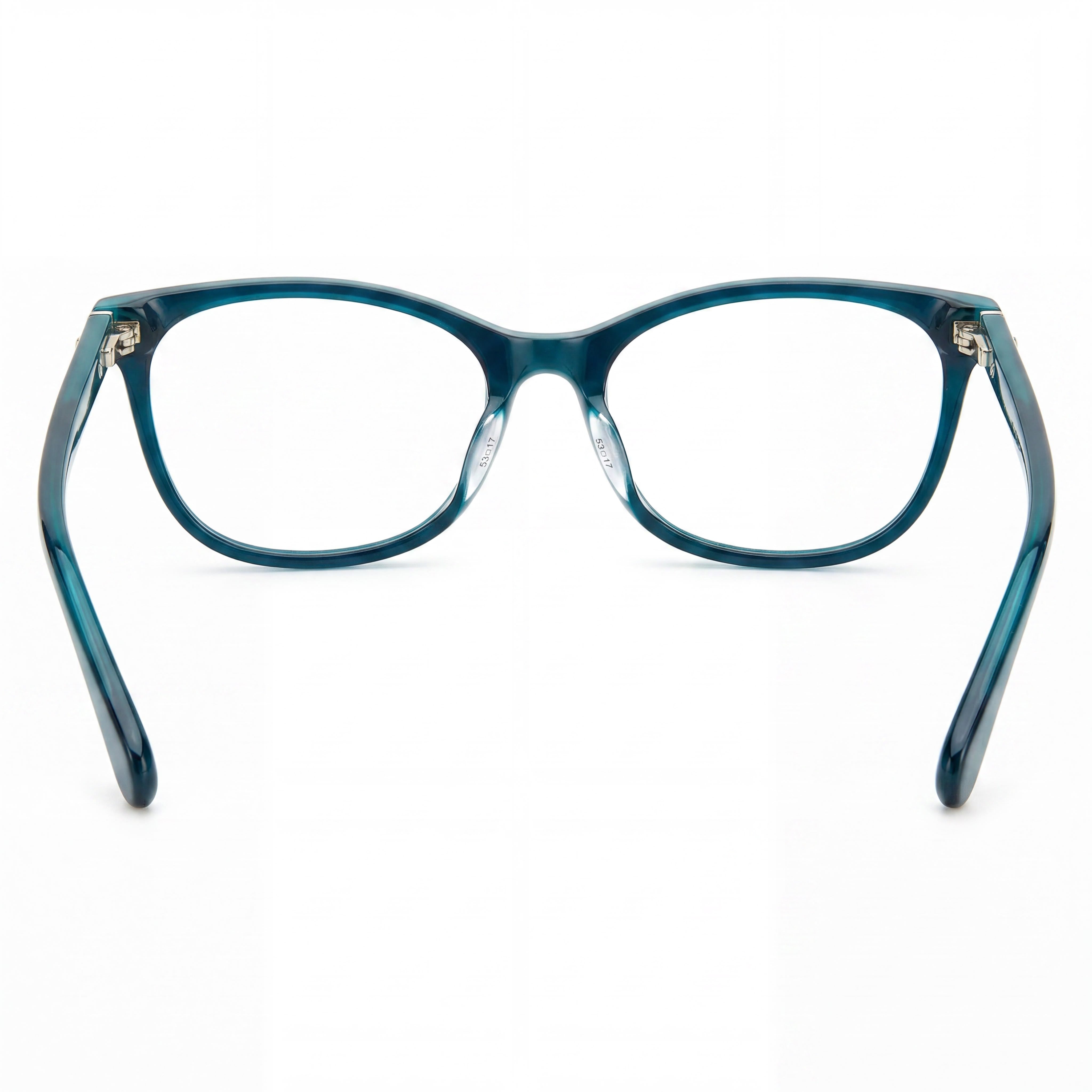 Gafas de acetato Kate Spade New York Raelynn para mujer, color verde azulado y negro, 51 mm, Photo 3