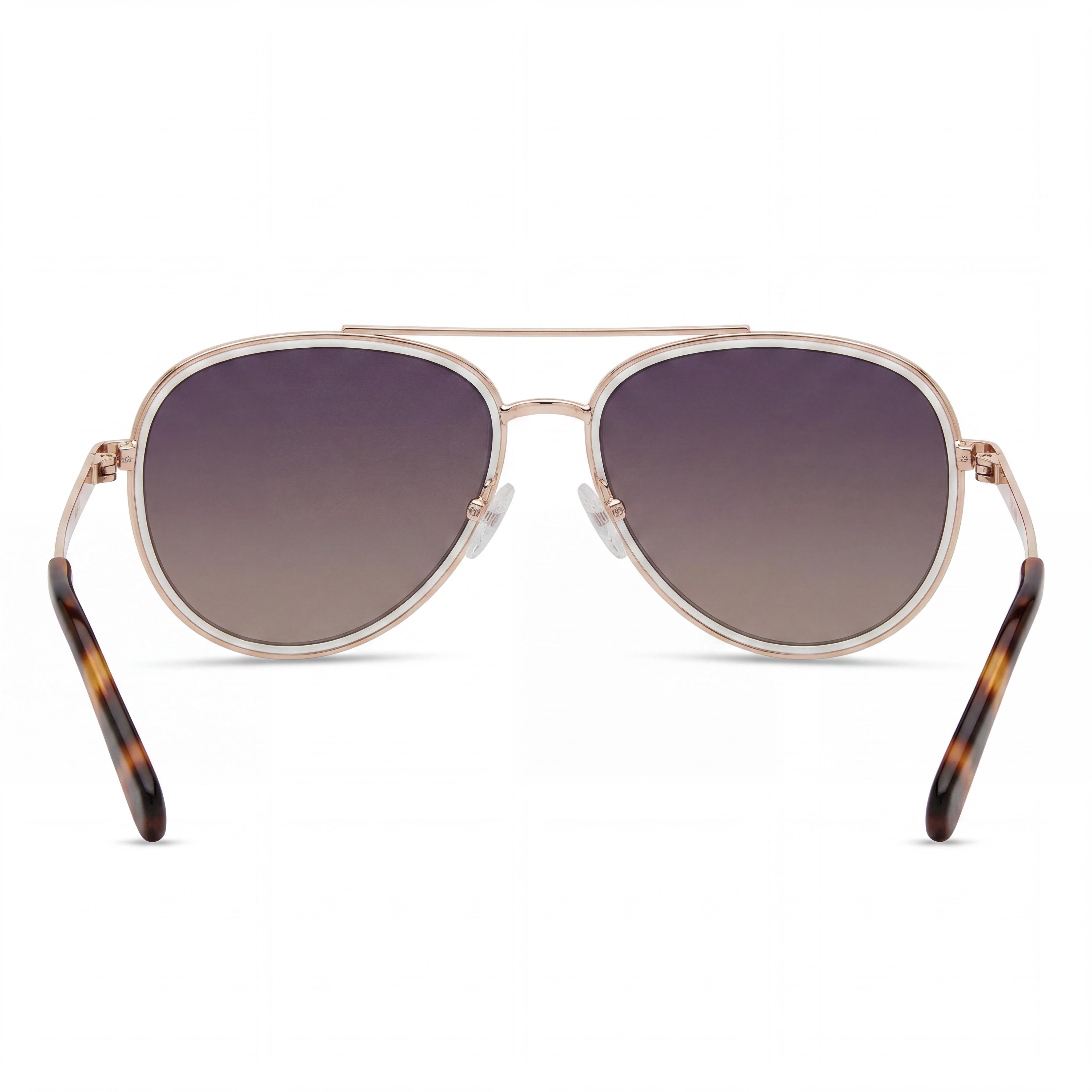 Kenneth Cole New York Kc5832w Women's Gold Metal Sunglasses Gradient Blue Lens UV Protected 58mm, Photo 3