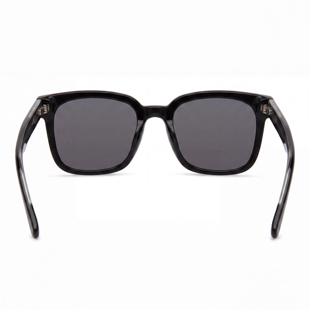 Gafas de sol Kenneth Cole New York Kc5101a para mujer con montura de plástico negra brillante, lentes ahumadas, 51-20-145 mm