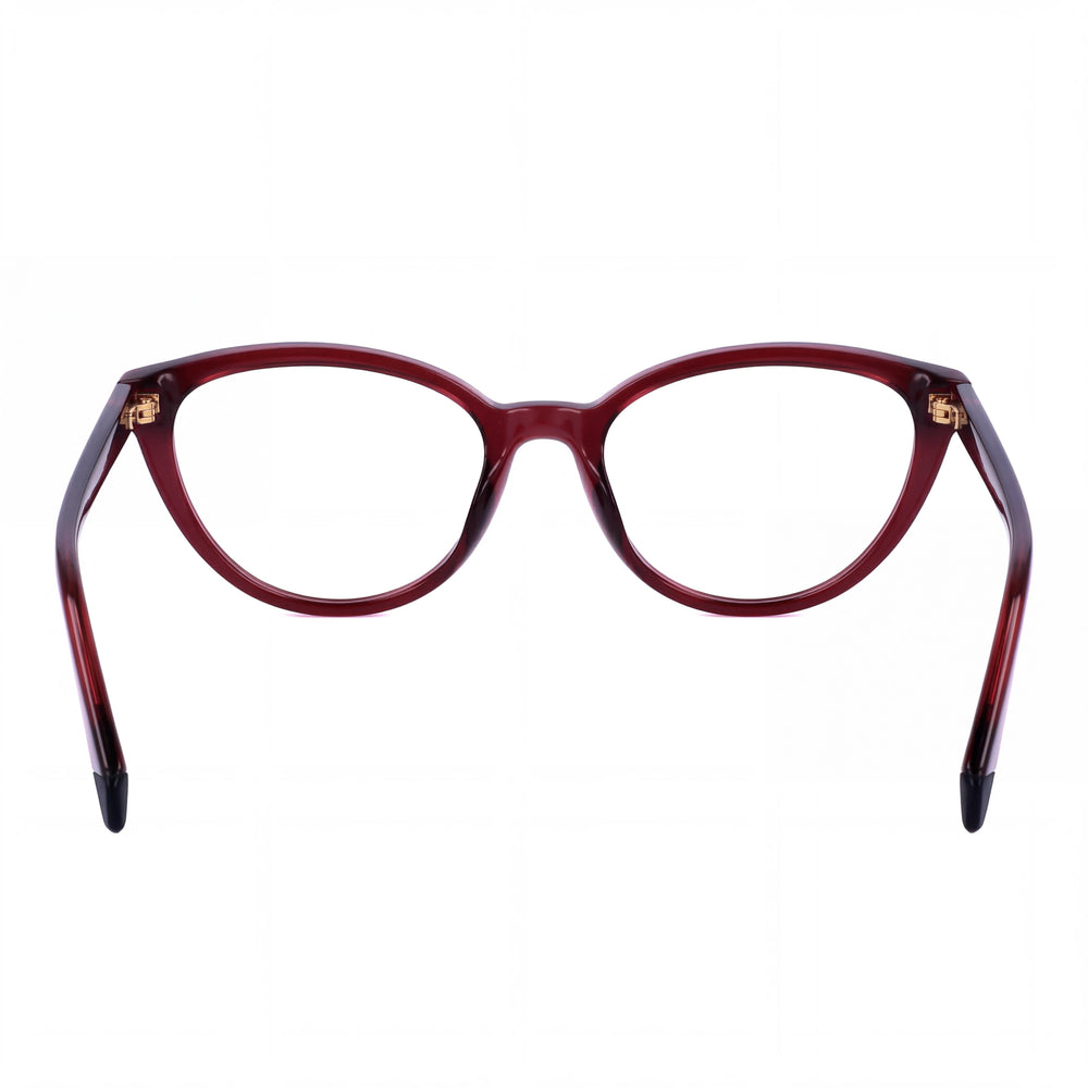 Gafas de sol Polaroid Pld D432 para mujer, transparentes, rojas, inyectadas, 53 mm